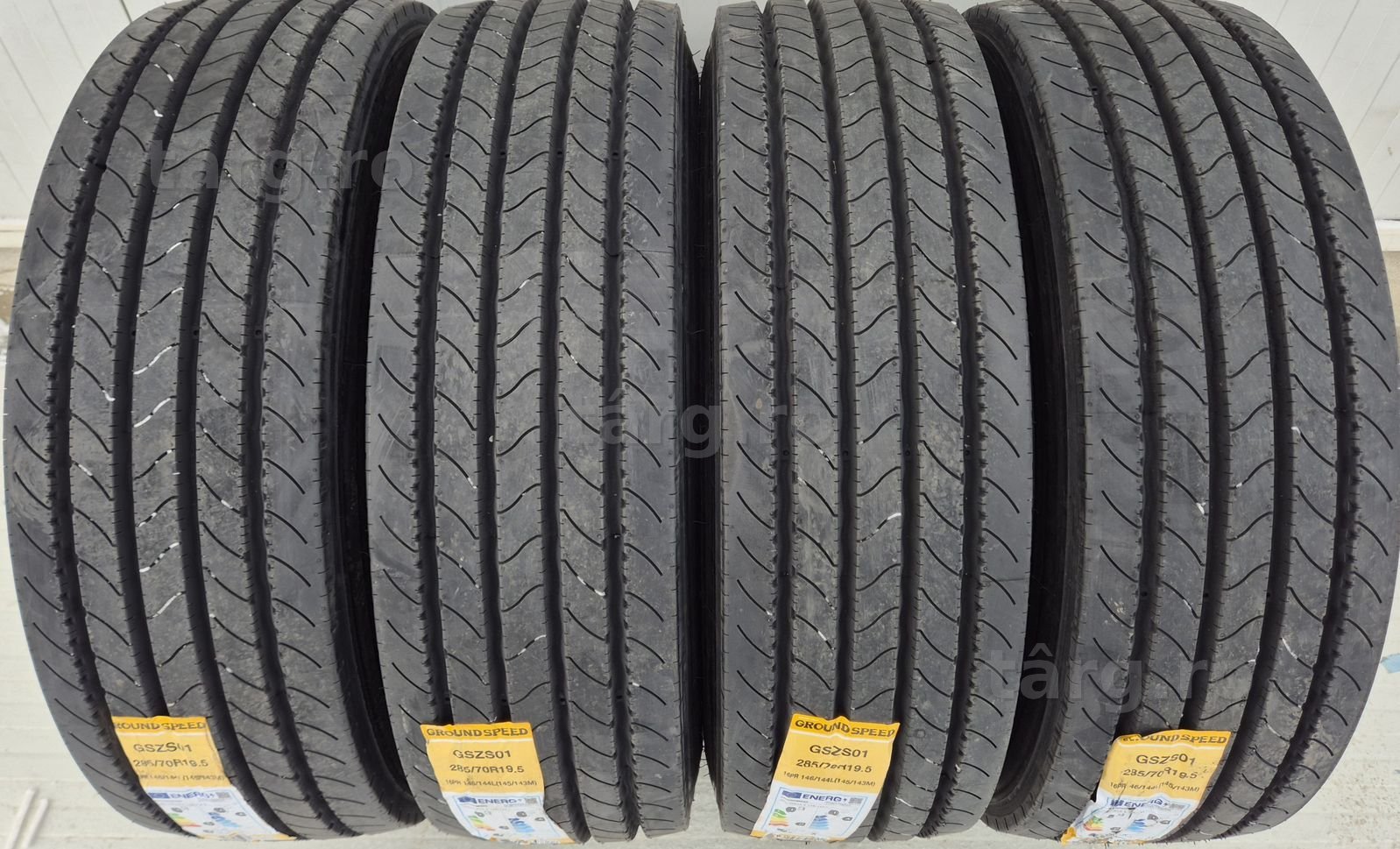 285/70 R19.5, 146L, GROUNDSPEED 16 PR, Anvelope directie M+S 2