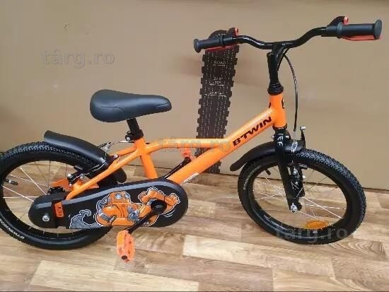 Bicicletă Robot 500 16'' copii 105 - 120 cm - (SecondHand) Decathlon
