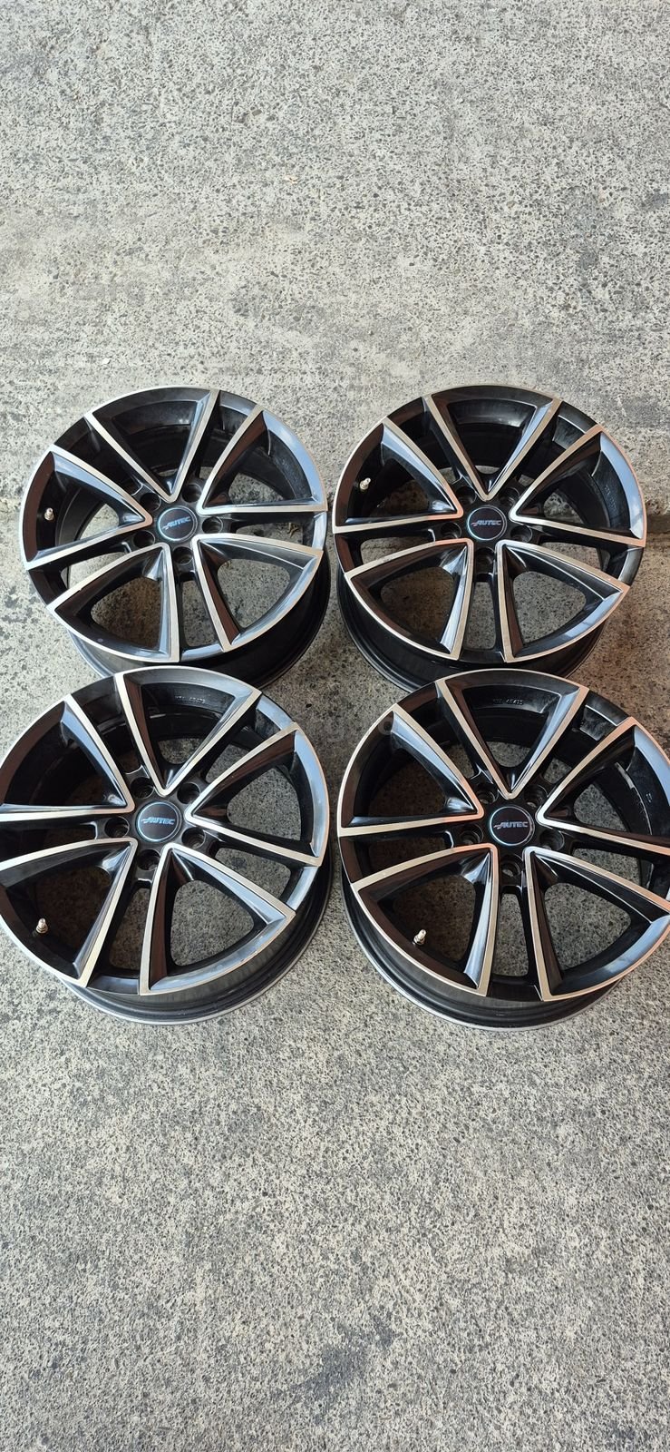 Set jante Bmw marca Autec R17;7,5Jx17H2,ET.47.