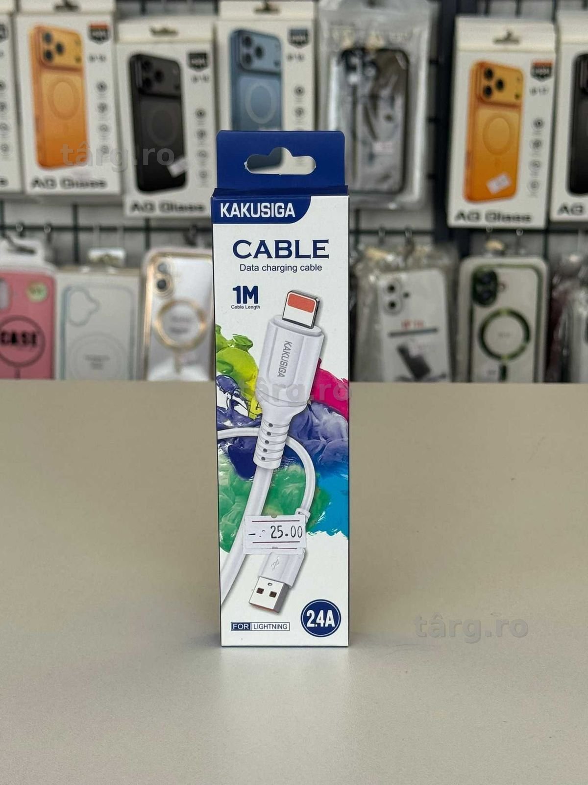 Cablu incarcare USB A- Lightning, 1m 2