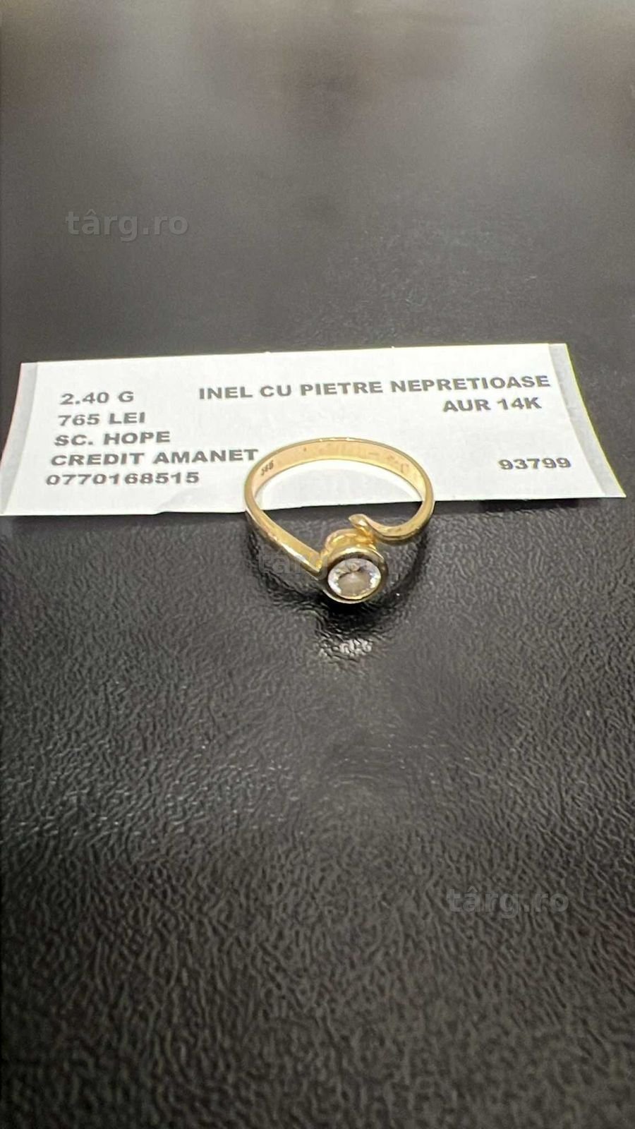 Hope Amanet P3 INEL DIN AUR 14K 2.40G