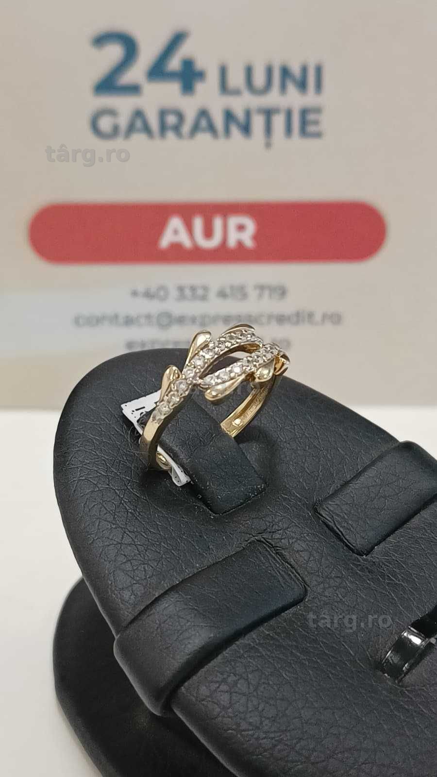 Inel aur 14K 2.97gr [AG24 Harlau B.46291.1] - Garantie 2 ani! 2