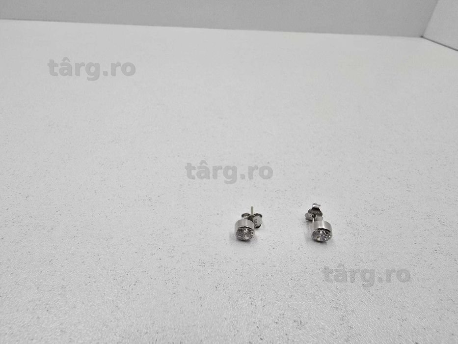Cercei aur 14K 1.09gr (Ag25 Belvedere B.41512.2)-Garantie 2 Ani! 3