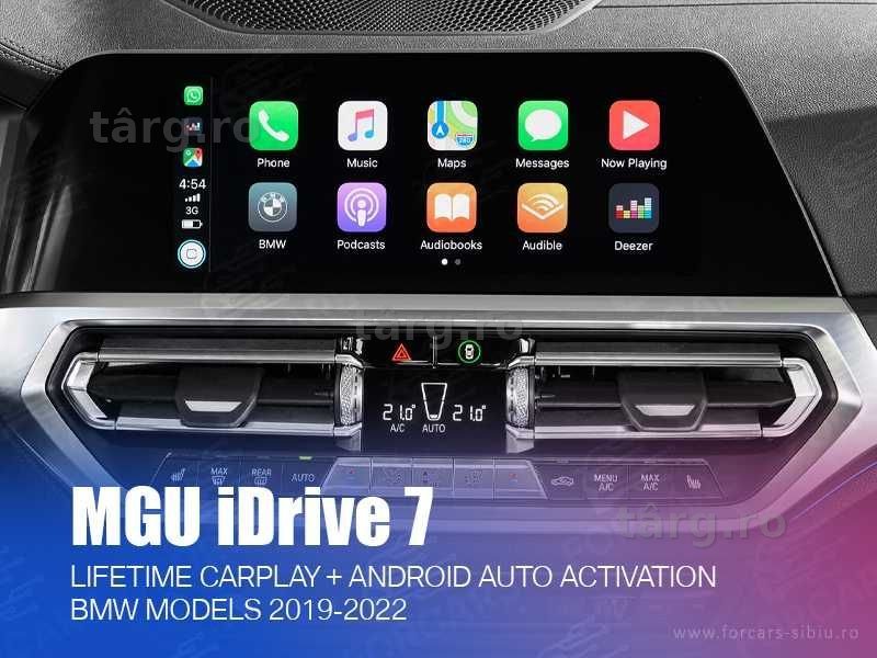 Activare Apple CarPlay / Android Auto BMW MGU ID7 – modele BMW 2018–2022
