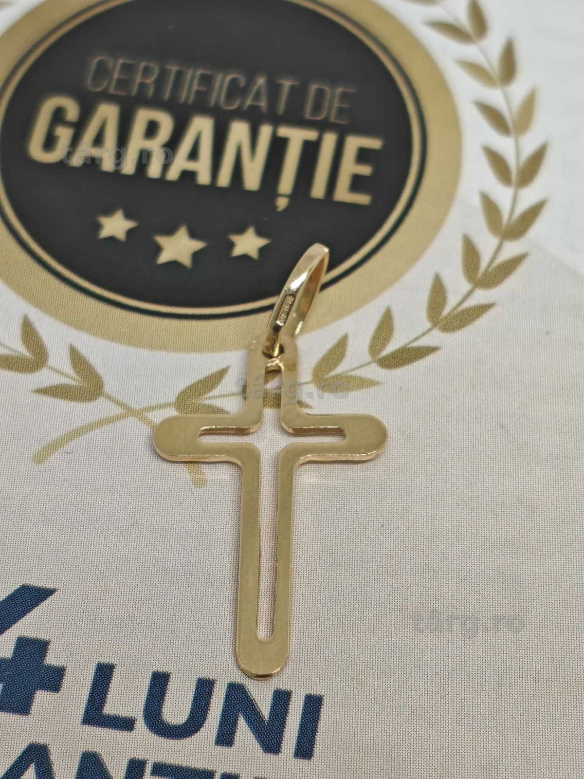 Medalion din aur de 18K 0.89 gr (Ag43 Falticeni B4090) Garantie/Factura! 2