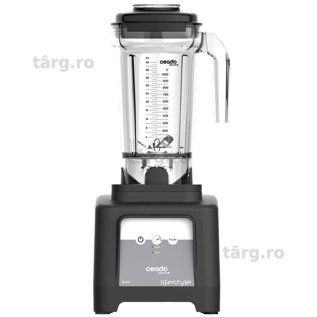 CEADO B180 - Blender profesional 1.5 litri; Milkshake profesional