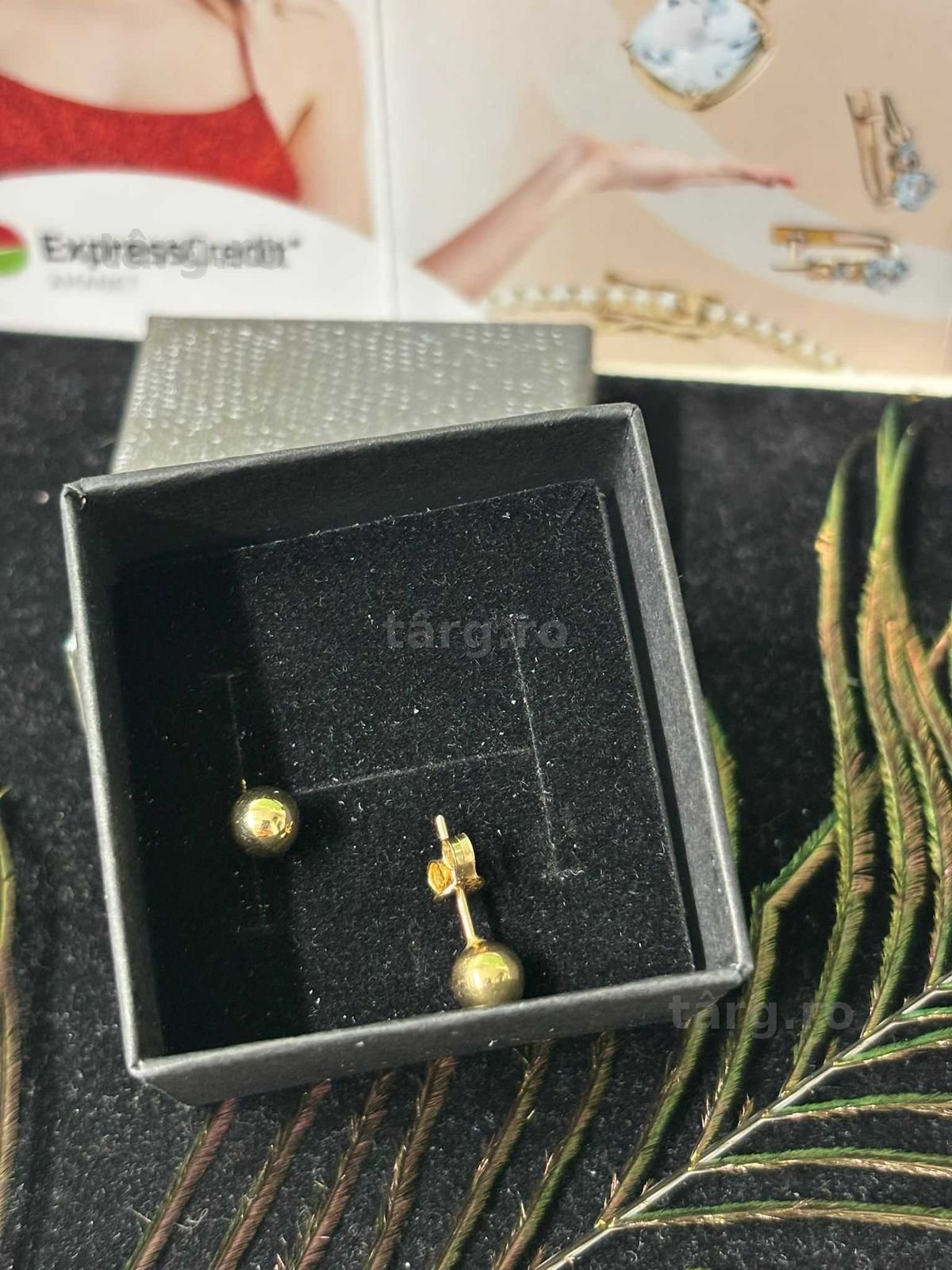 Cercei aur 14k 1.21g (B.60390.4-Tatarasi) Garantie 2 ani-605 lei 4