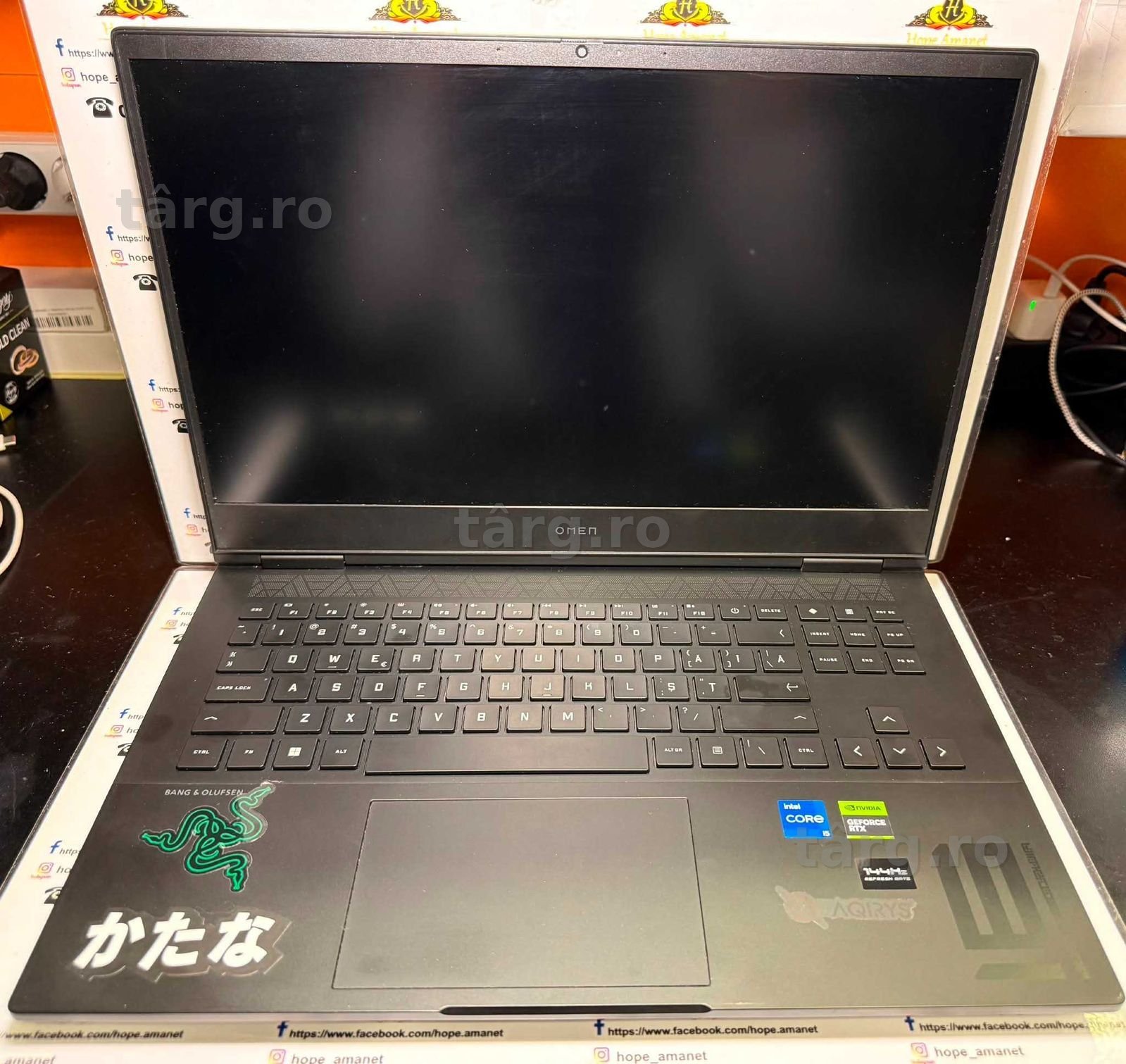Hope Amanet P13 - Laptop HP Omen
