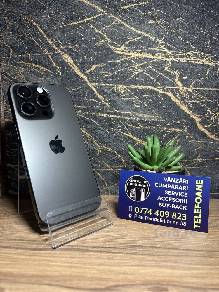 Iphone 16 Pro/128Gb/Garantie 2Ani Centrul de Telefoane/Rate