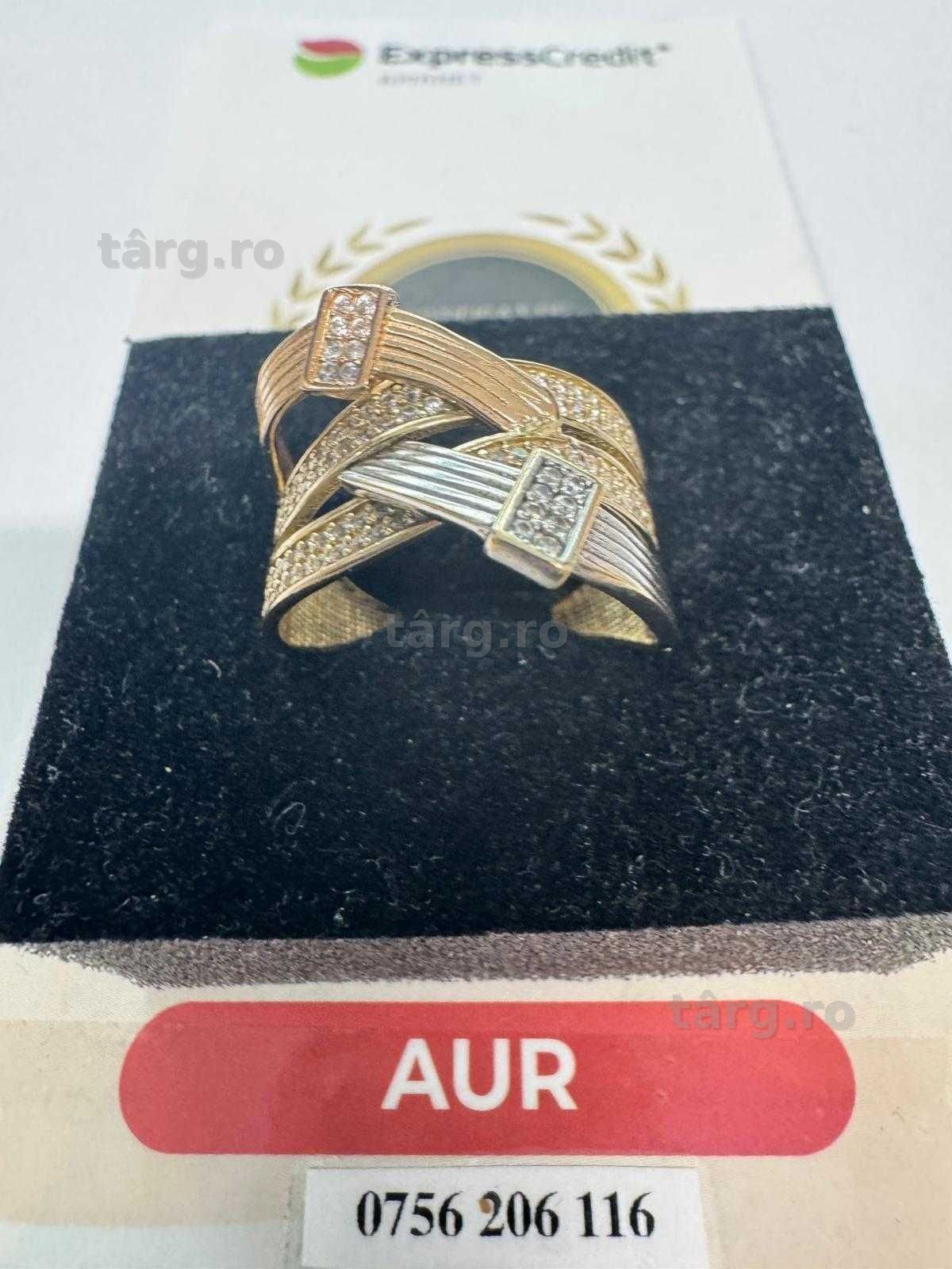 Inel din aur 14k (68915.1/ 10 Pacurari 1) Garantie 2 ani! 2