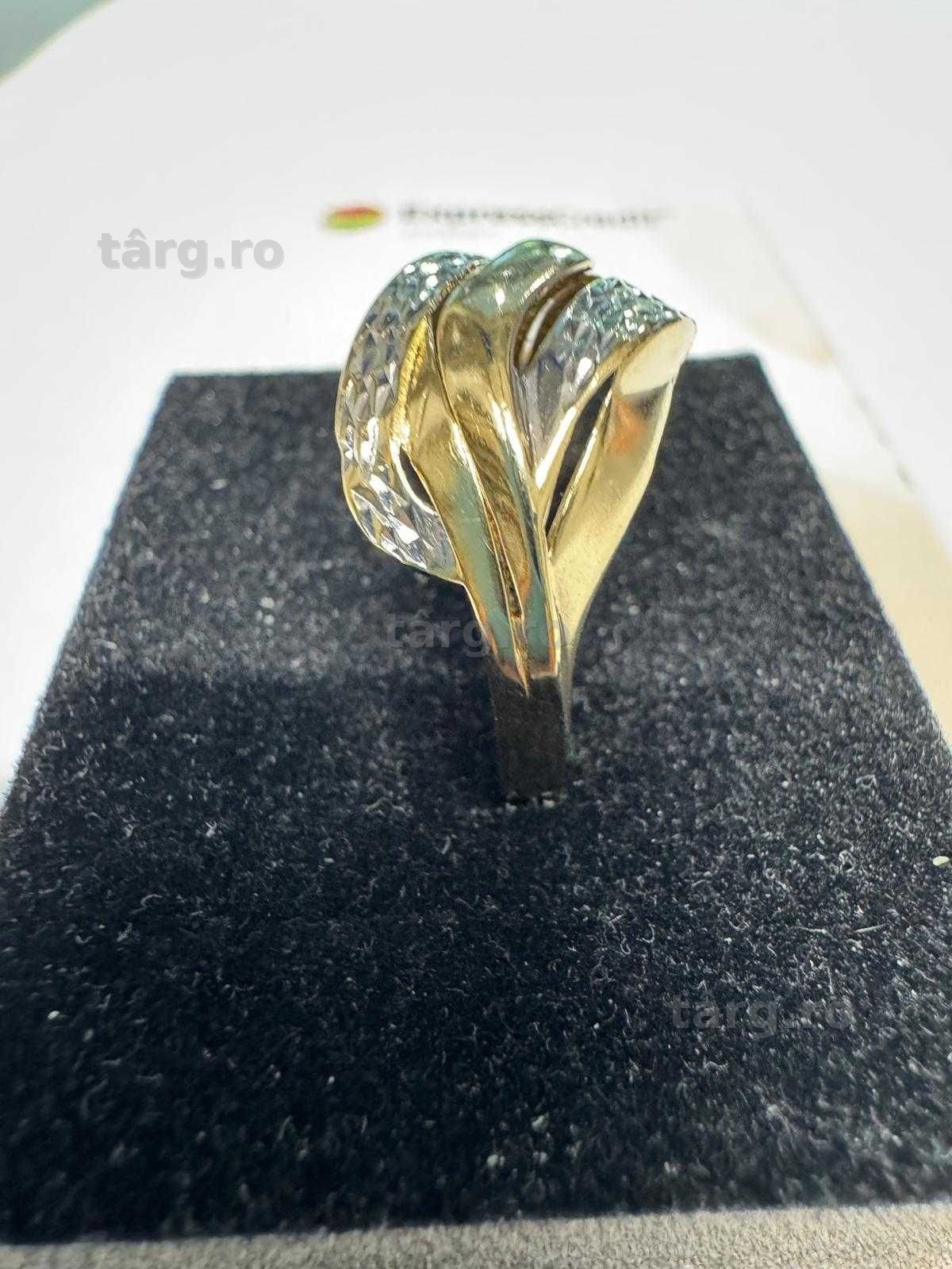 Inel din aur 14k (69857.1/ 10 Pacurari 1) garantie 2 ani! 4