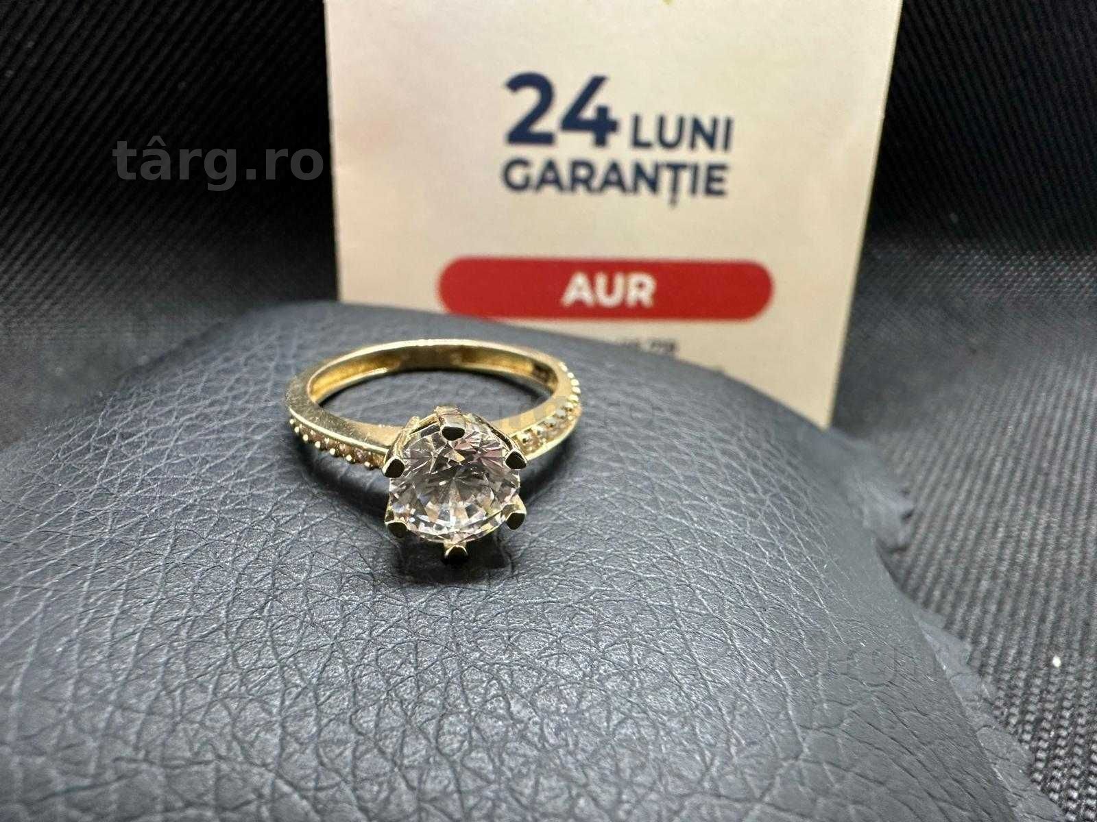 Inel aur 14k 2.85g (AG29 Siraj B.34749.1) Garantie 2 ani! 3