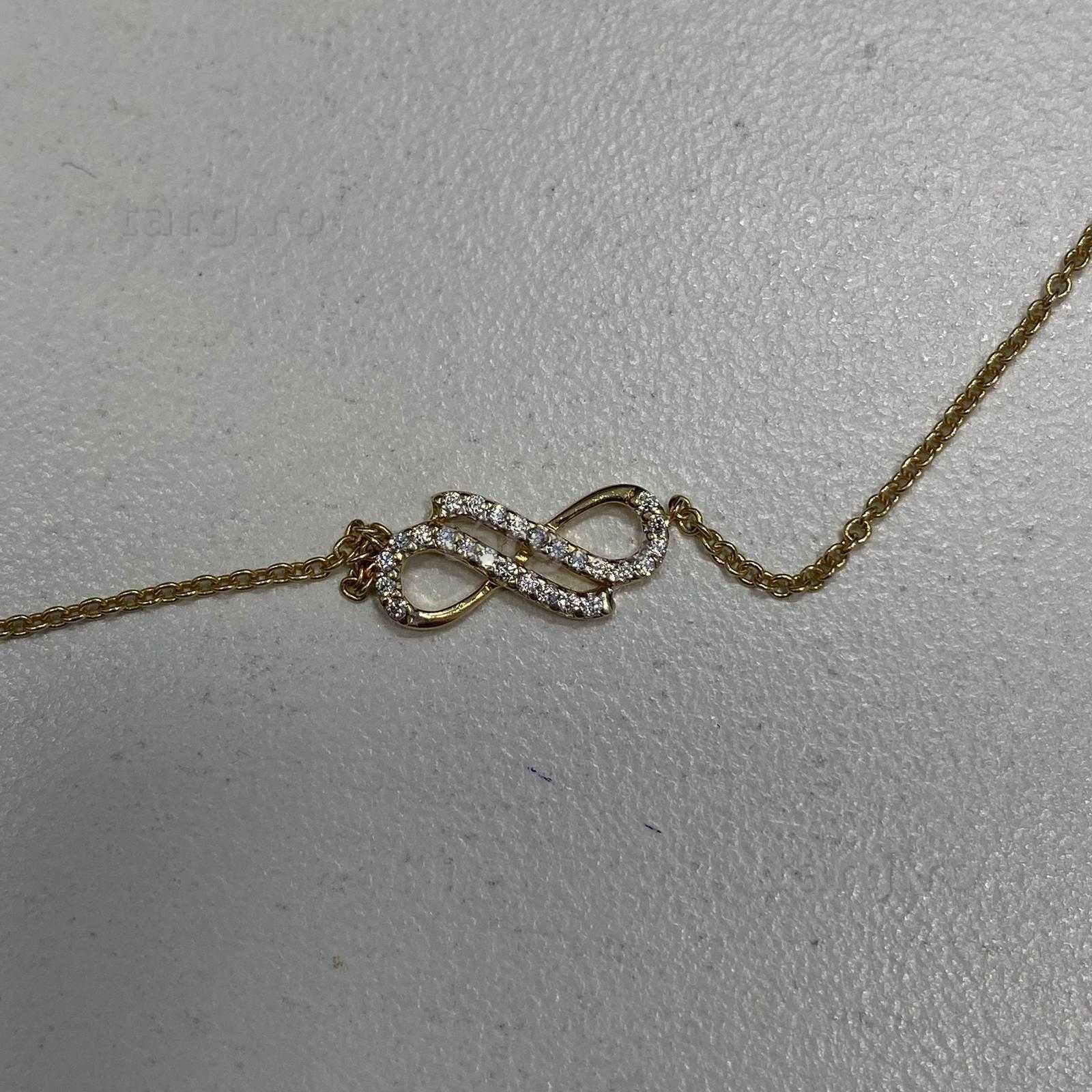 Lant aur 14k 2.27 (Ag13 56048.6) Garantie 2 ani! 2