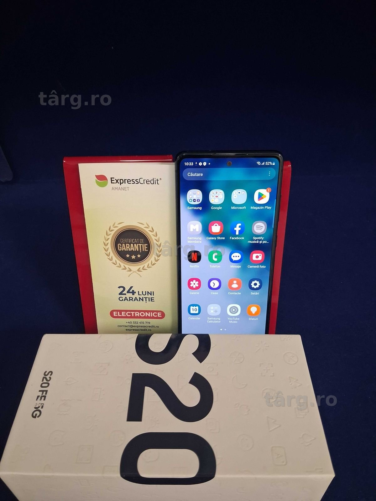 Samsung Galaxy S20 FE 128 GB /6 GB RAM ( B34805.1 / Ag28 Doi Baieti ) Garantie 2 ani !