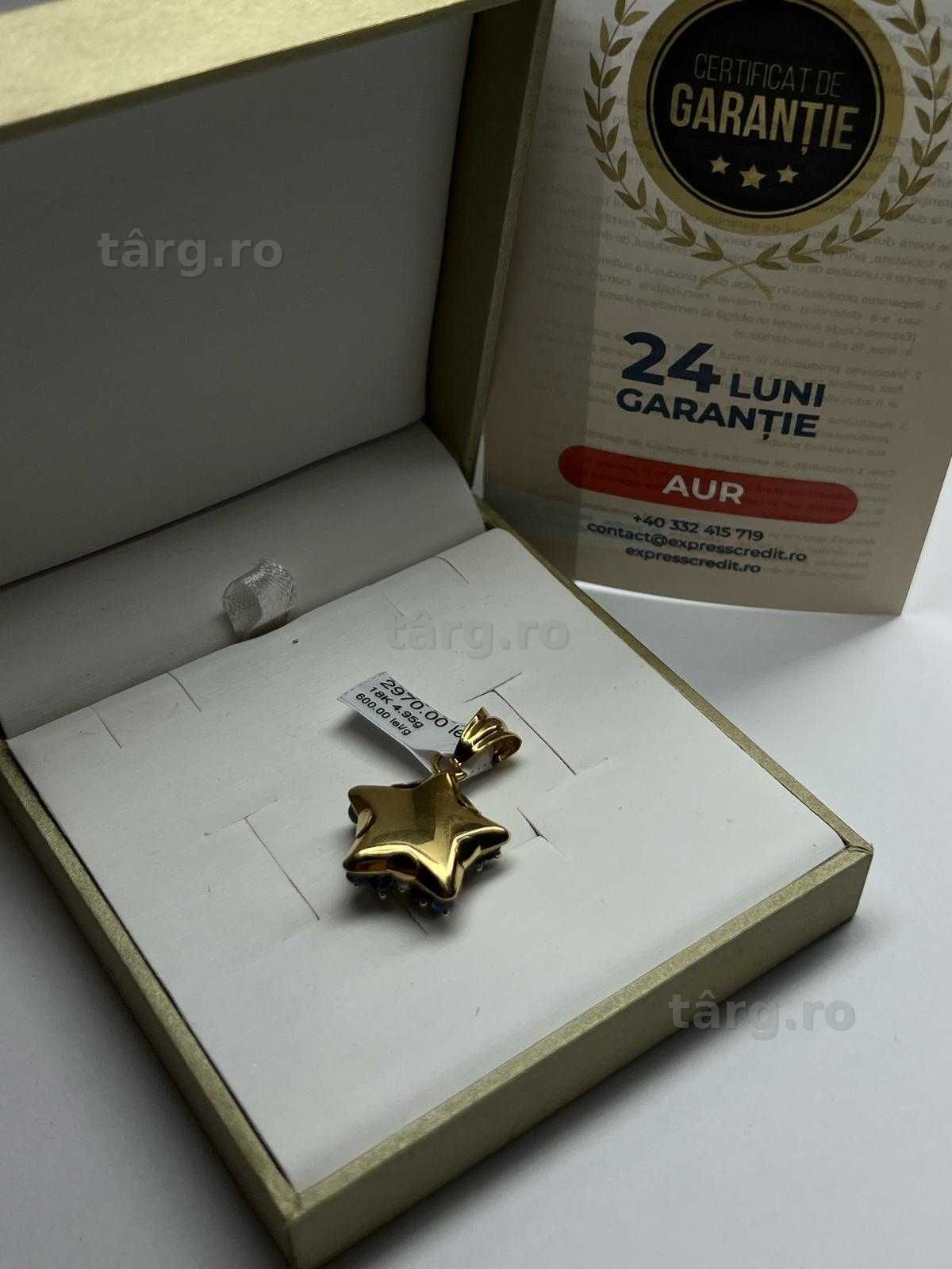 (AG42) Medalion aur 18k 5.40g b12936 - Garantie 2 ani! 2
