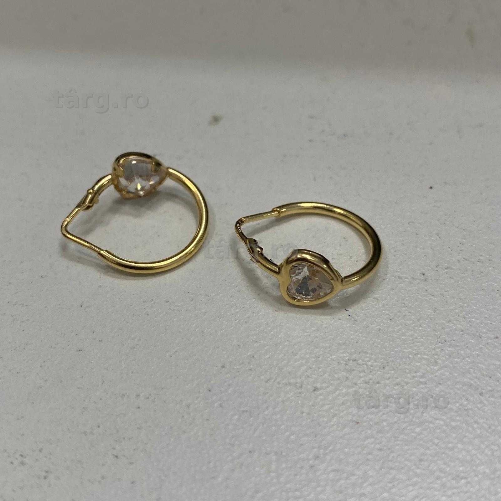 Cercei aur 18k 2.13(Ag13 55996.1) Garantie 2 ani!