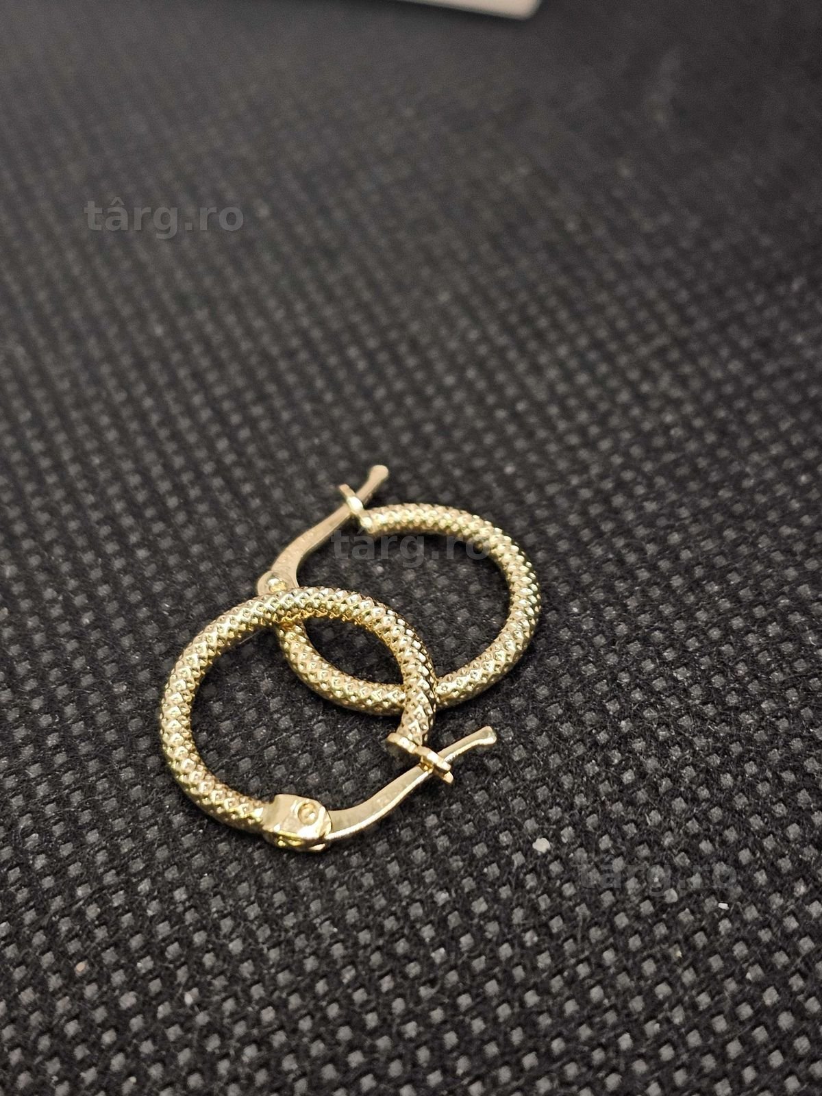 Cercei aur 14K 1.08g (50457 AG 11 Piata Nicolina) 2 ani garantie! 2