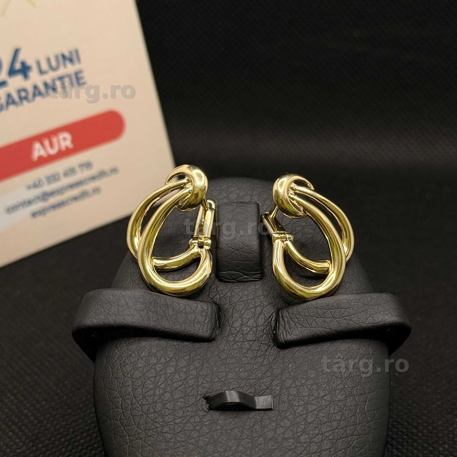 Cercei aur 14K 5.96g (AG15 Gara 1 B33464.1) Garantie 2 ani!
