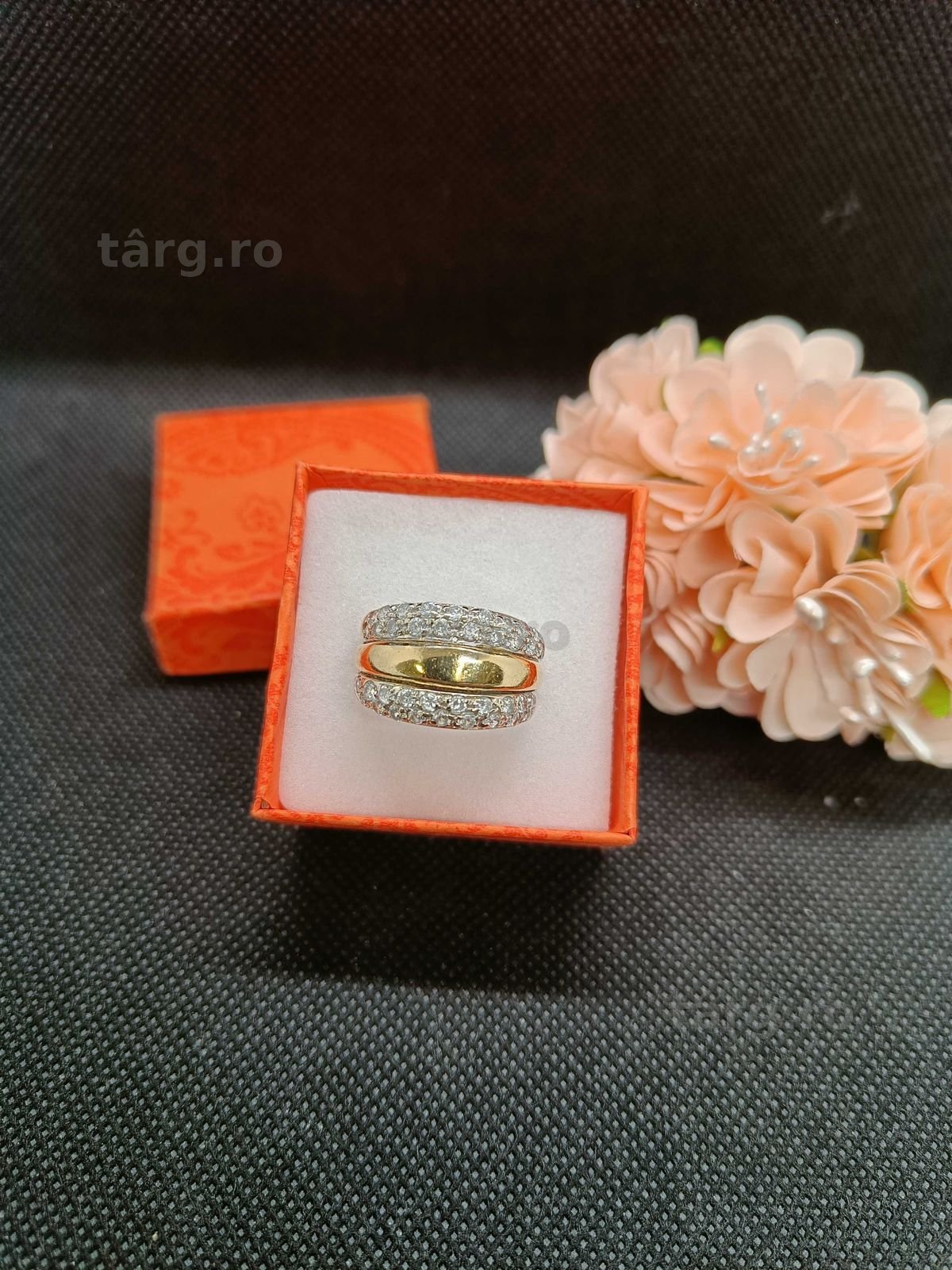 Inel aur 18K 7.88g (Ag16 Moldova b32267) - Garantie 2 ani! 2