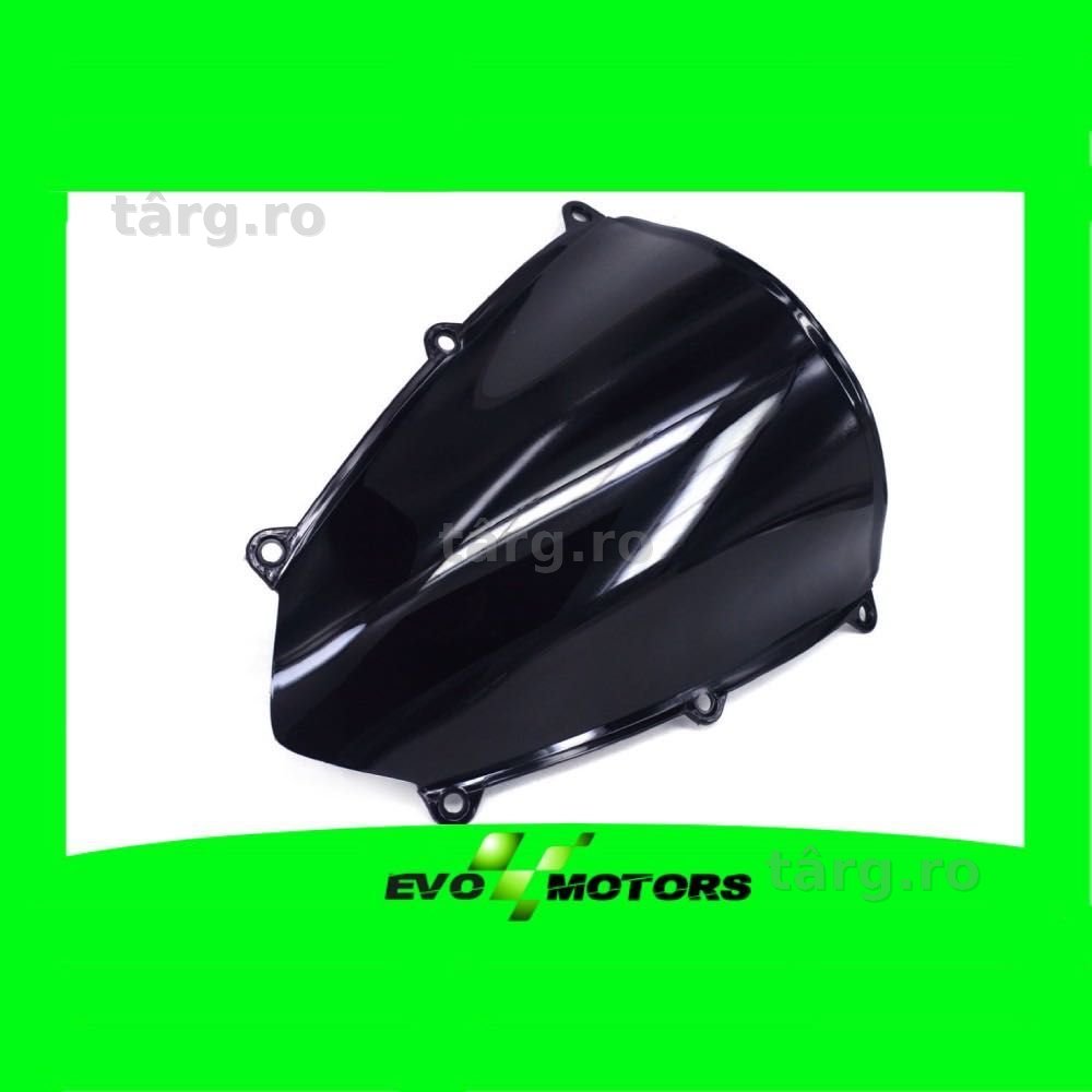 Parbriz Double Bubble Fumuriu Honda CBR 600RR 2007-2012 Negru PB004