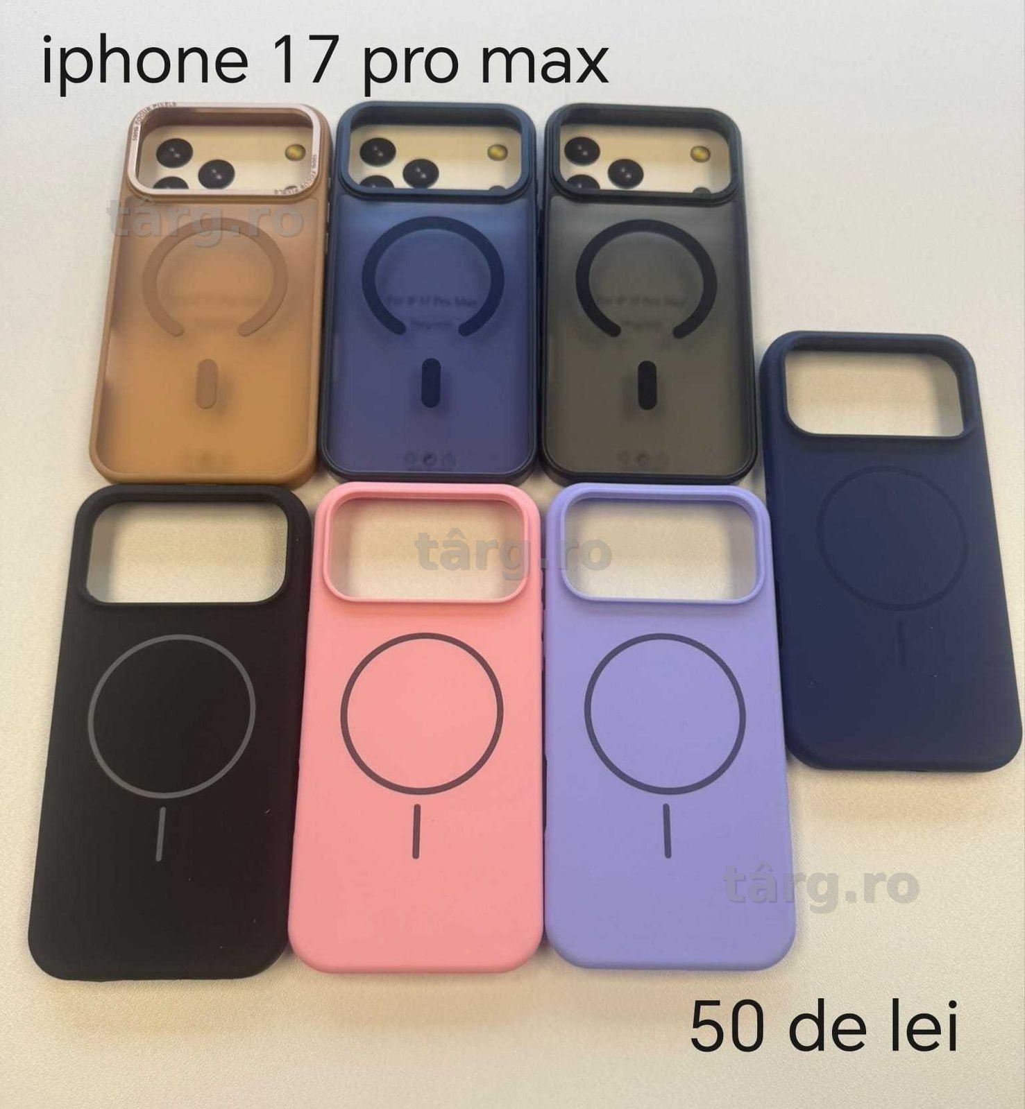 Huse, Folii, Cabluri iPhone 17 Pro Max - Montaj gratuit folie 2