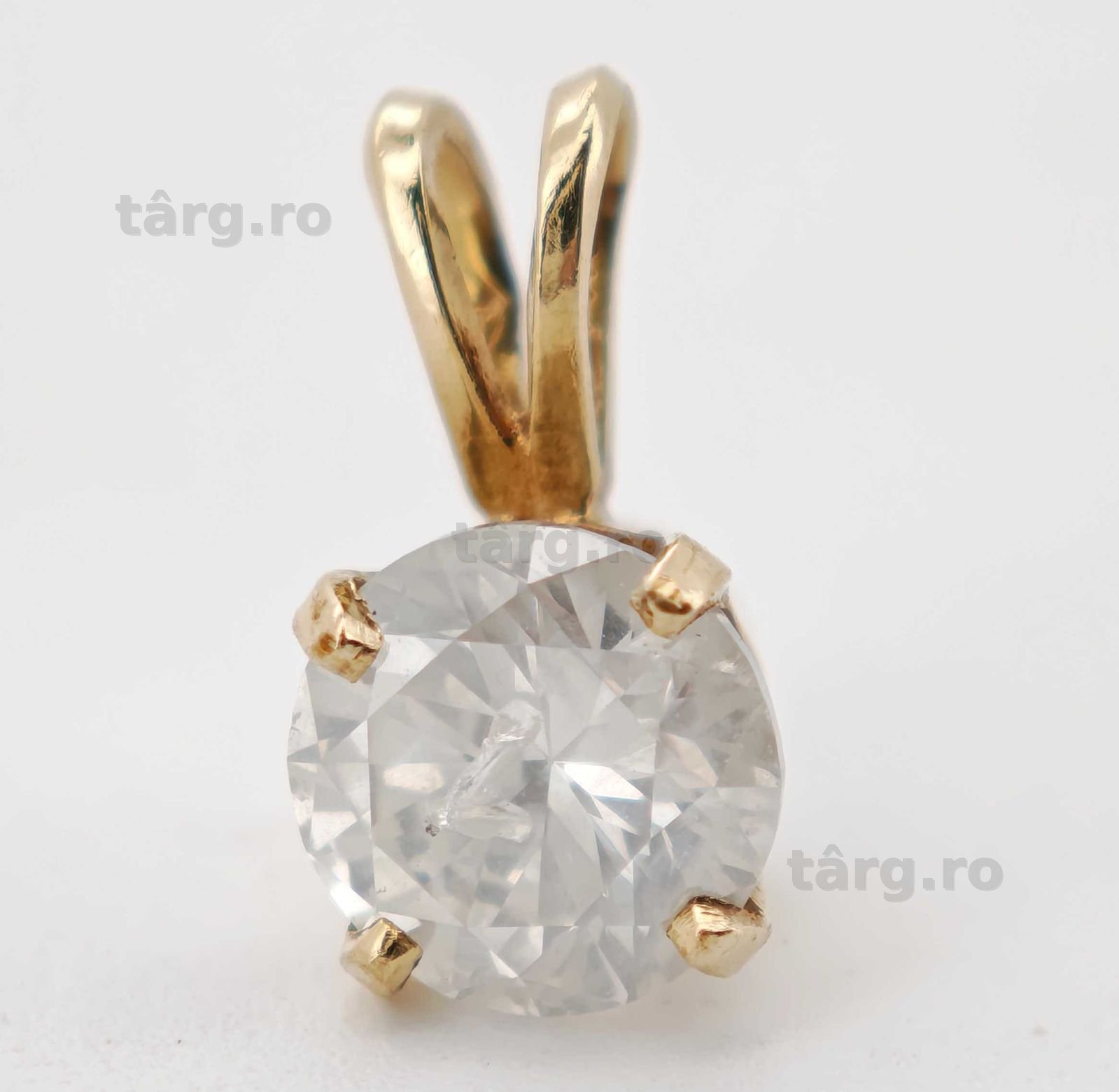 Pandativ 14k diamant natural 0.70ct