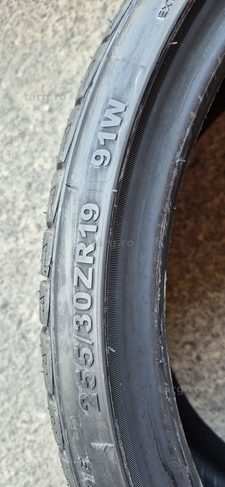 4 anvelope vara noi Sunwide,fata 225/35/19,spate 255/30/19,dot 2025.Pretul este pe bucata. 5