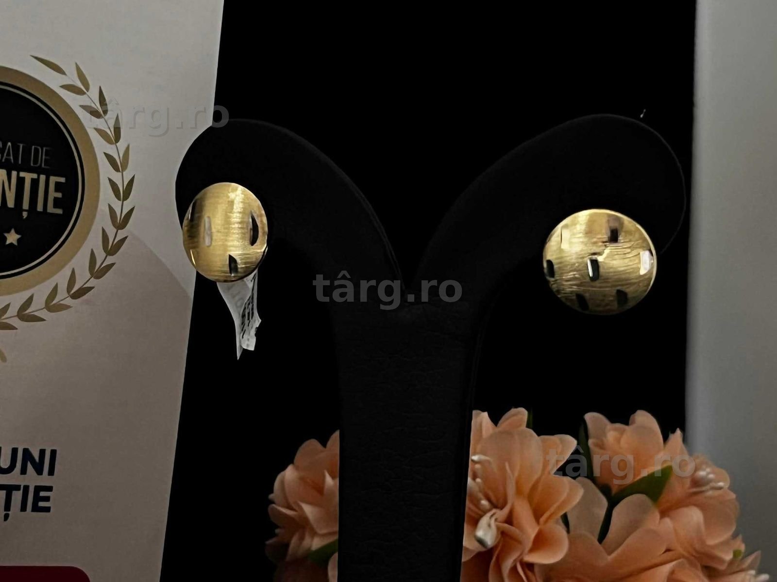 Cercei Aur 14k 2.20g (AG16 Moldova b32442.2)-Garantie 2 ani!