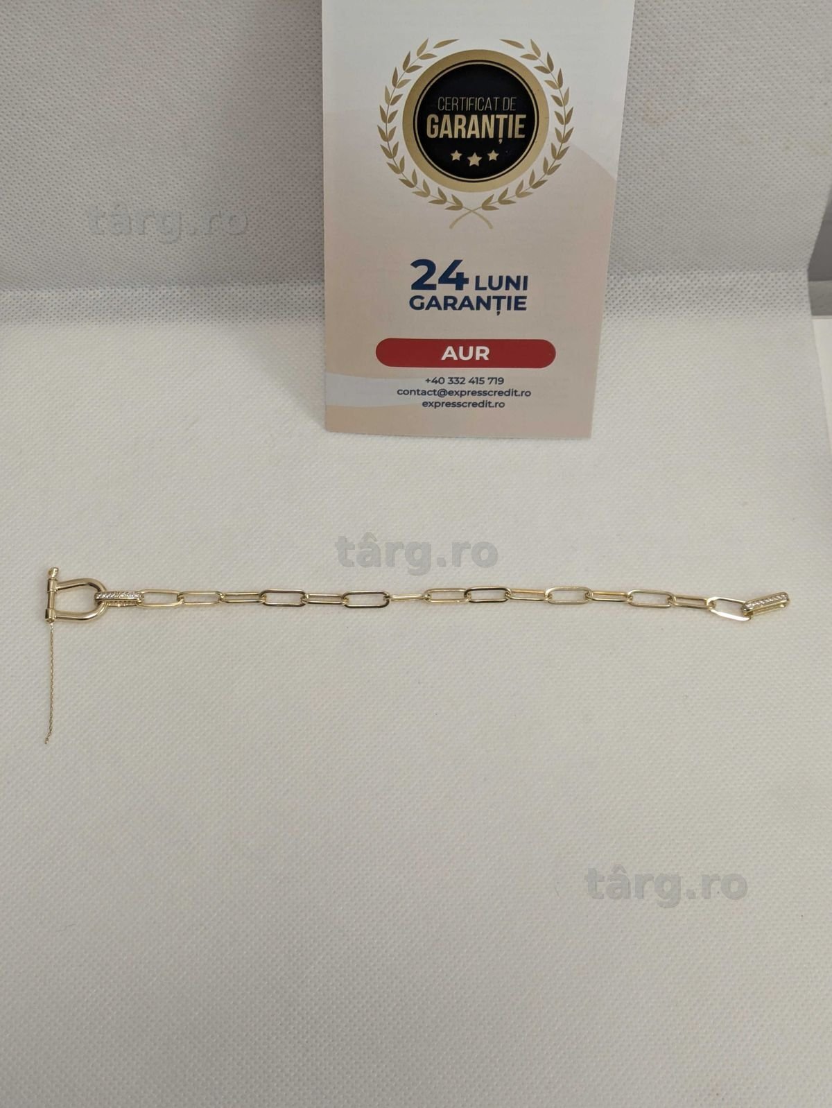Bratara aur 14k 5.97g (Ag13 Independentei B55455.20) Garantie 2 ani!
