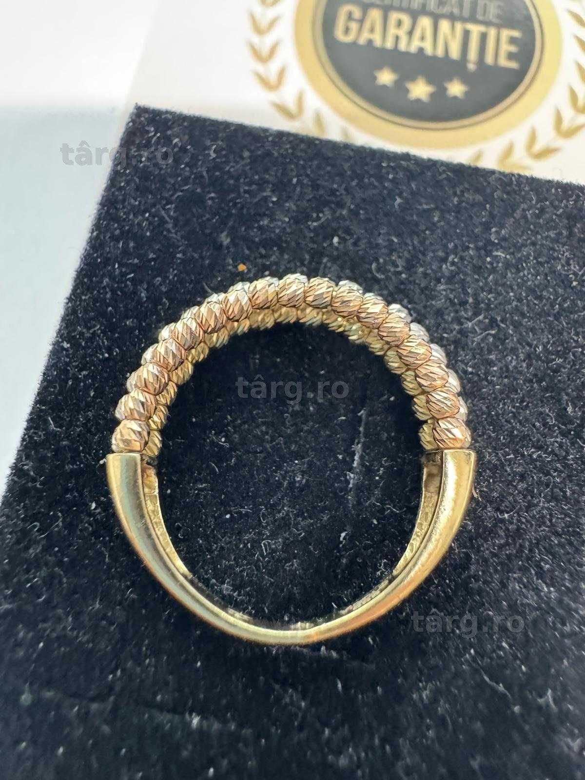Inel din aur 14k (70245.9/ 10 Pacurari 1) garantie 2 ani! 5