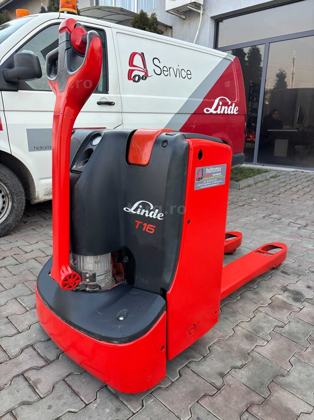 Transpaletă electrică Linde T16 An fabricație: 2019