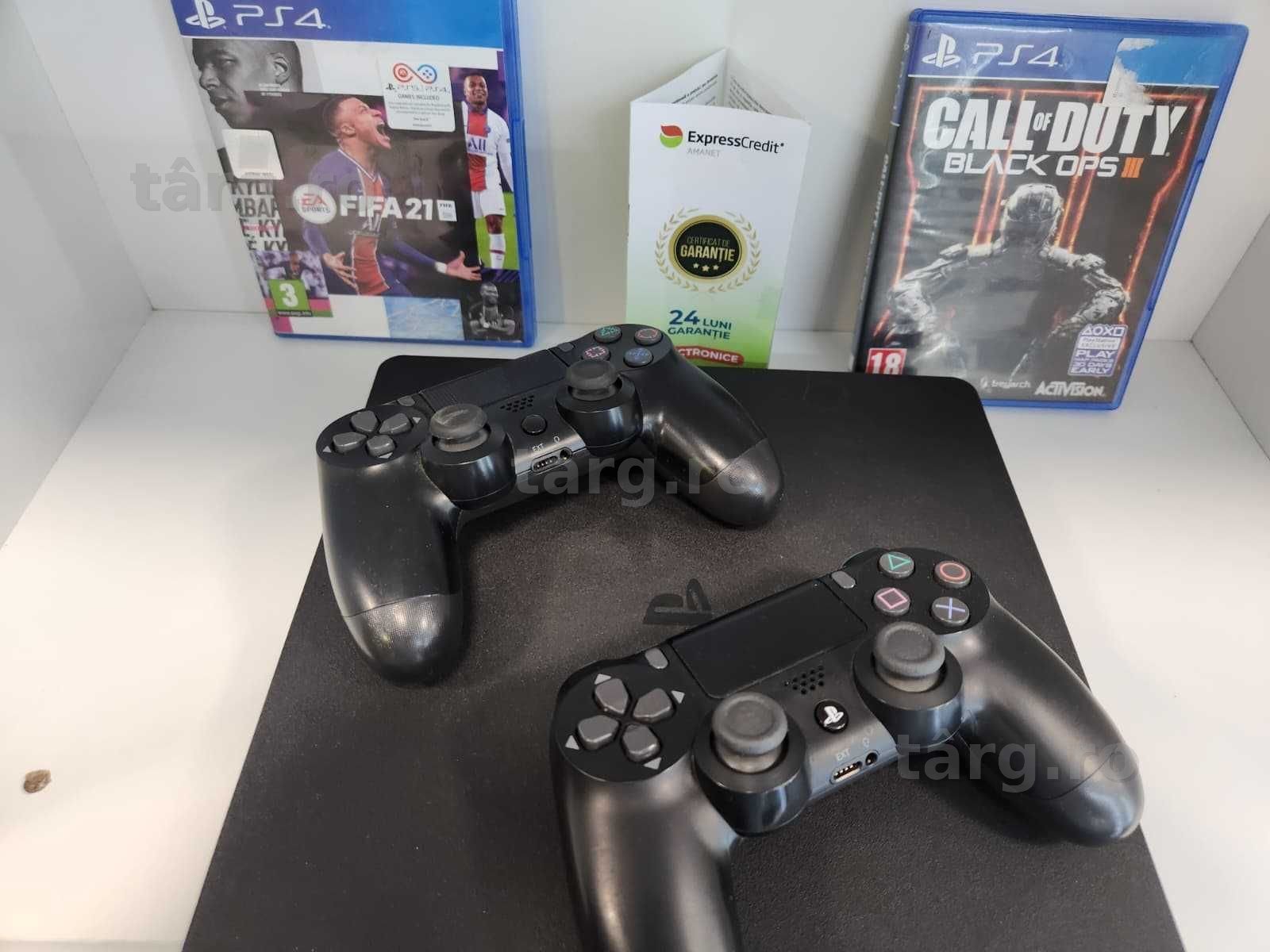 Consola Sony PlayStation 4 Slim 500 GB (Ag8 Tudor/B75333) – Garantie 2 Ani! 2