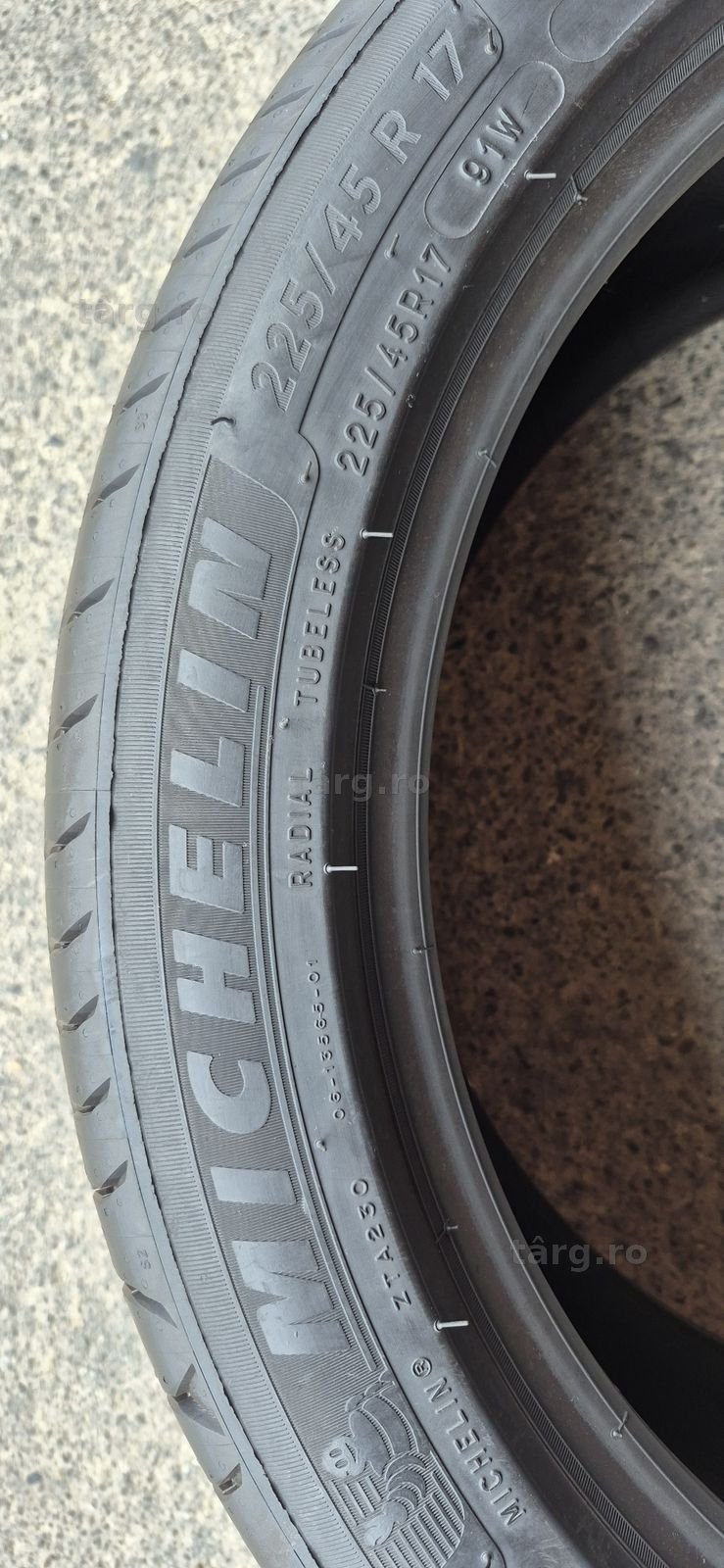 4 anvelope vara Noi Michelin 225/45/17,dot 2024.Pretul este pe bucata. 5