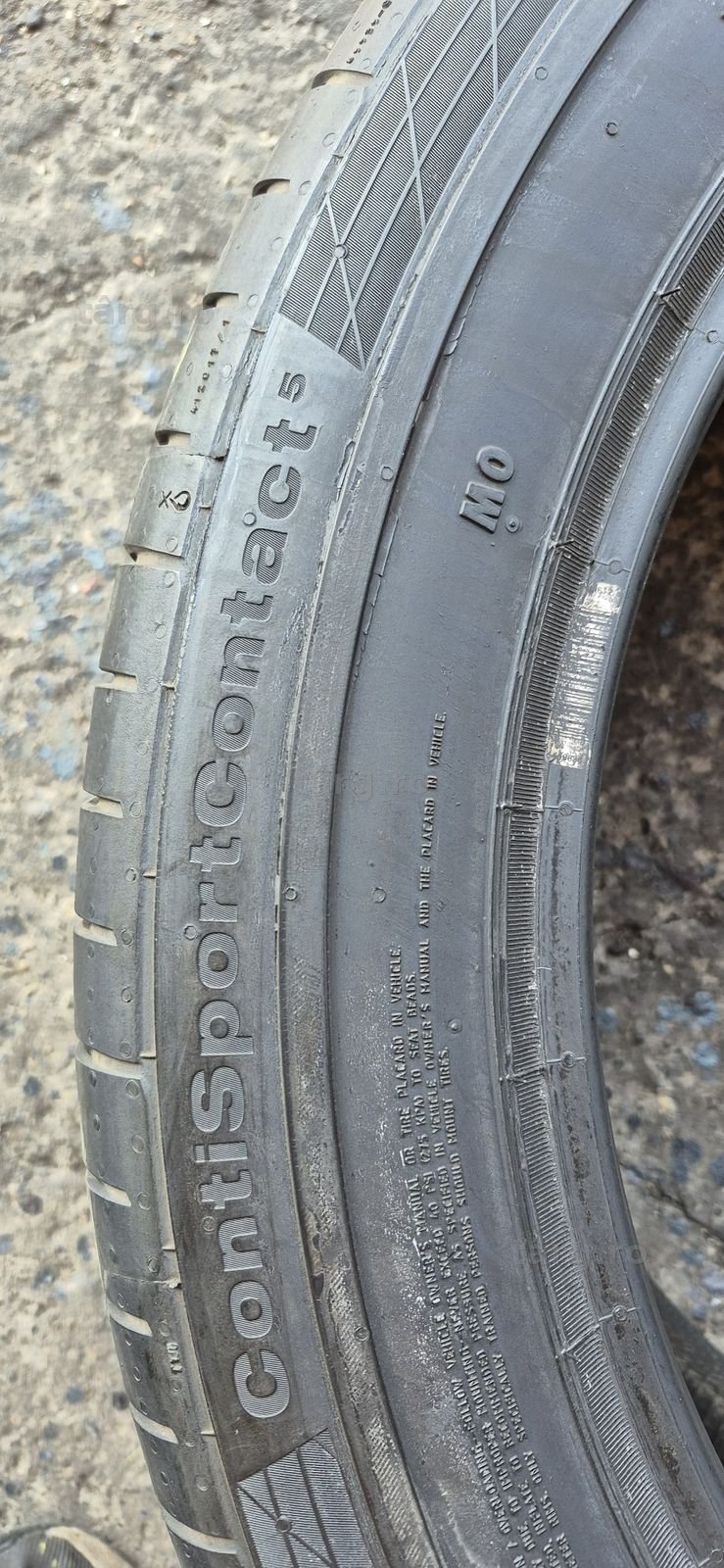 4 anvelope vara,fata Michelin 275/45/21,spate Continental 315/40/21.Pretul este pe bucata. 7