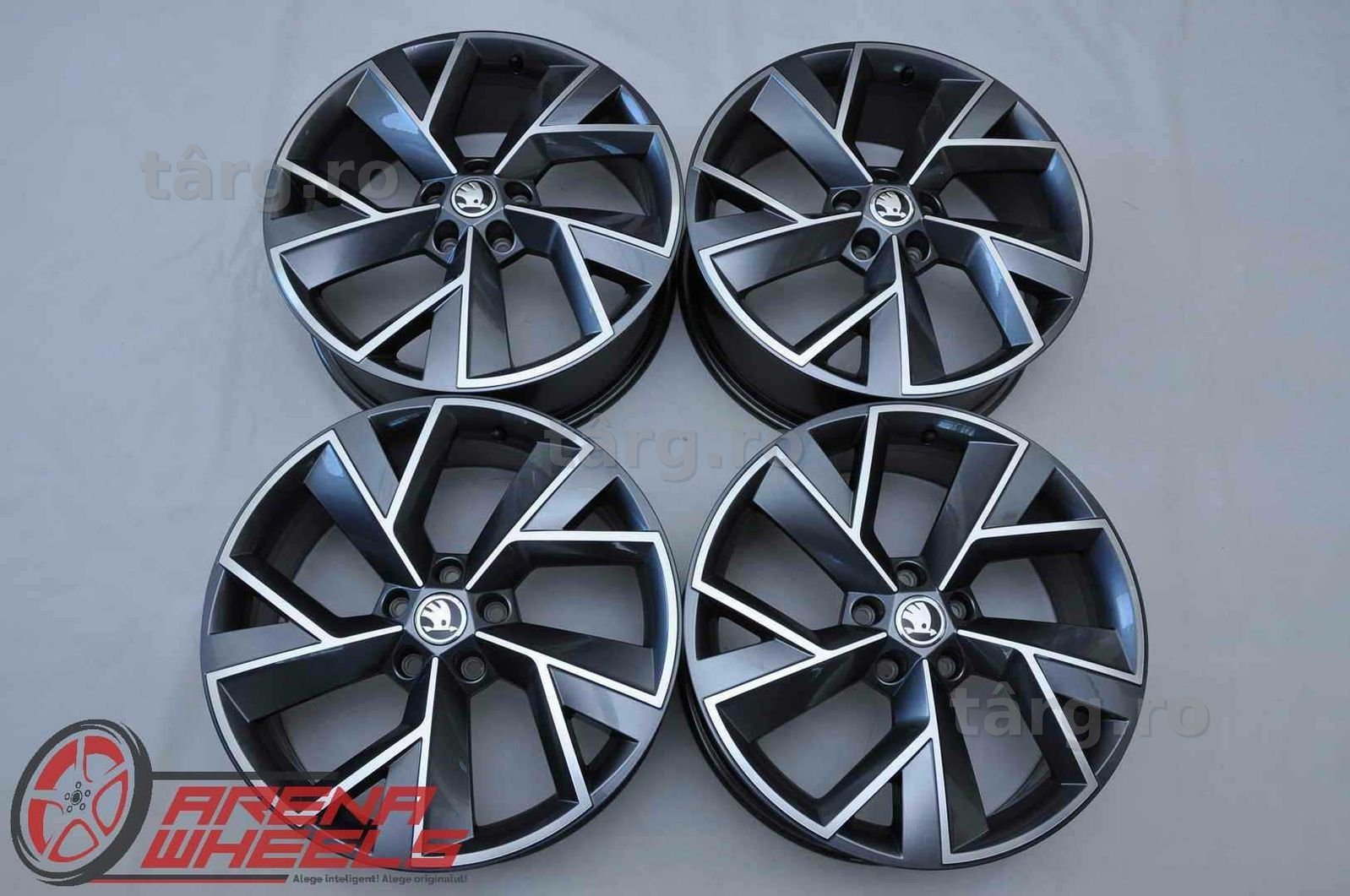 Jante Noi 19 inch Originale Skoda Kodiaq RS R19 Triglav Antracit