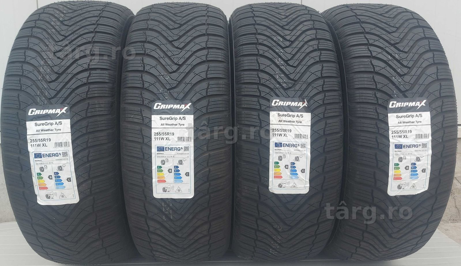 255/55 R19, 111W XL, GRIPMAX Suregrip A/S, Anvelope mixte M+S PROMO