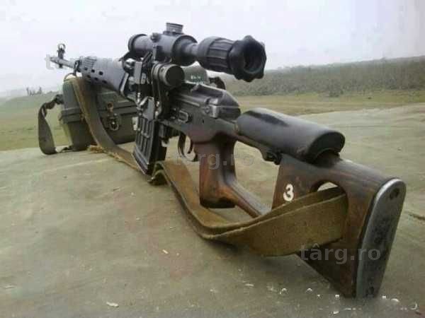Pusca (PACHET COMPLET!!) Full Metal ~Cu Luneta~ Airsoft Aer Comprimat