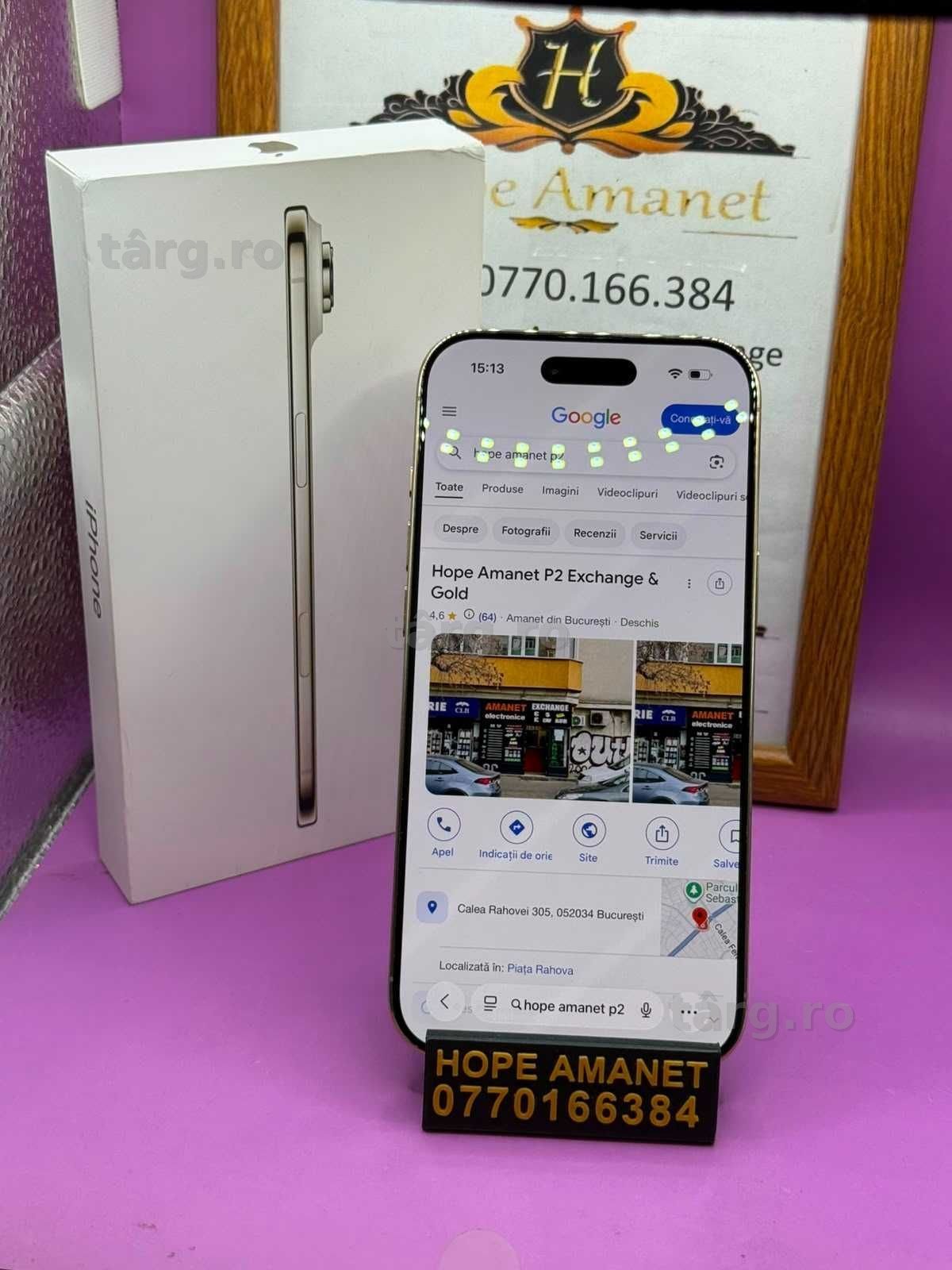 HOPE AMANET P2 - iphone Air / 256GB / Baterie 100%/  17 Cicluri
