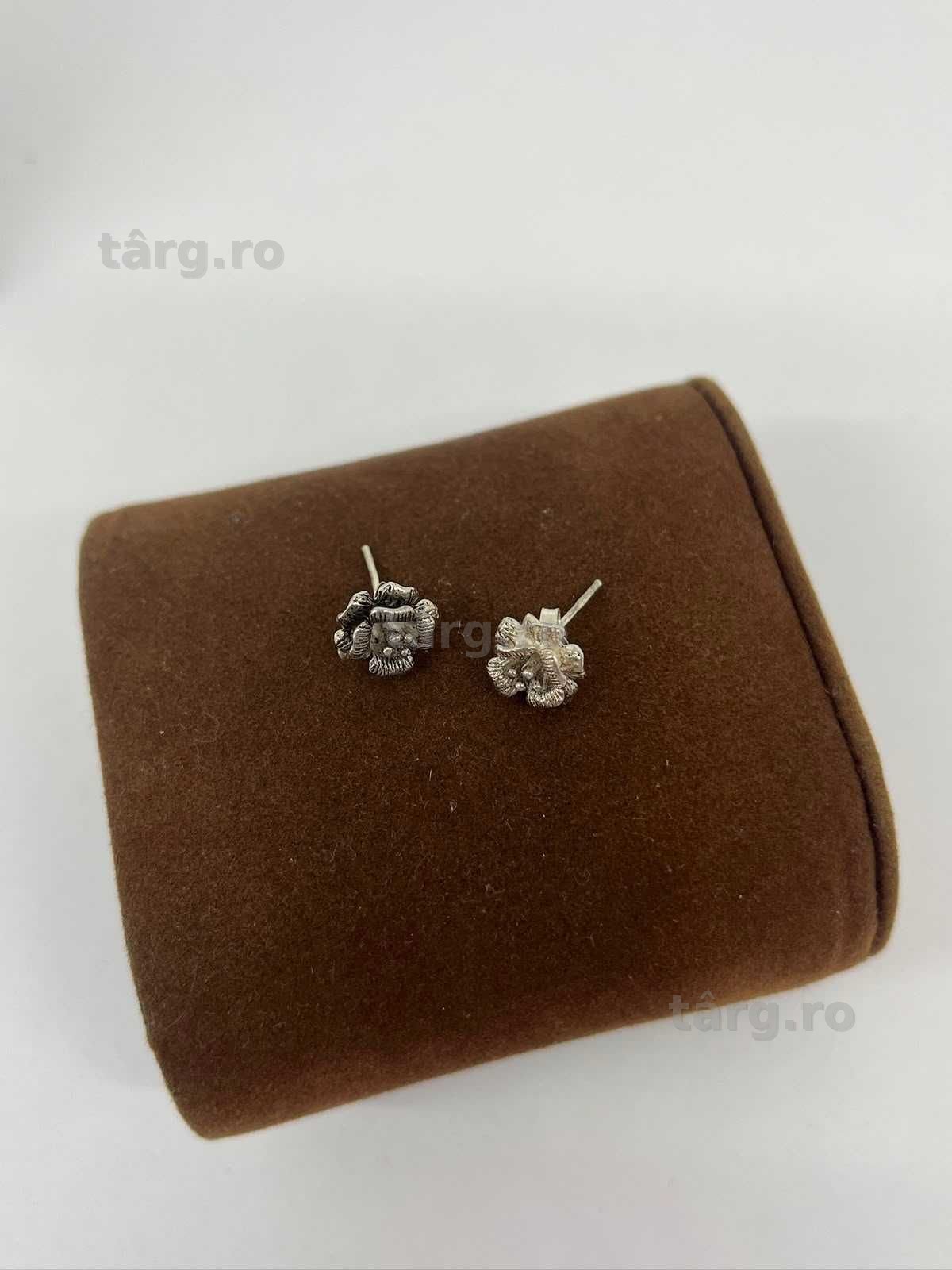 Cercei Argint 2.05g( Galata B8816.15) Garantie 2 ani!