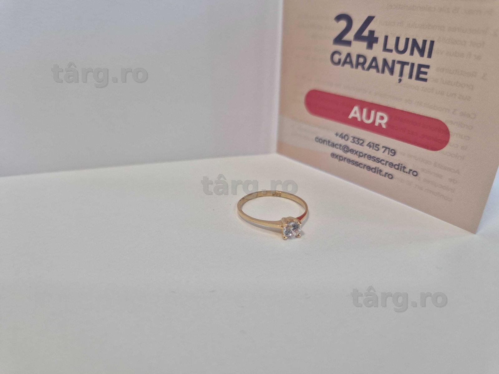 Inel Aur 14K 1.27g (ECA 39 / b.18021.5) Garantie 2 ani!