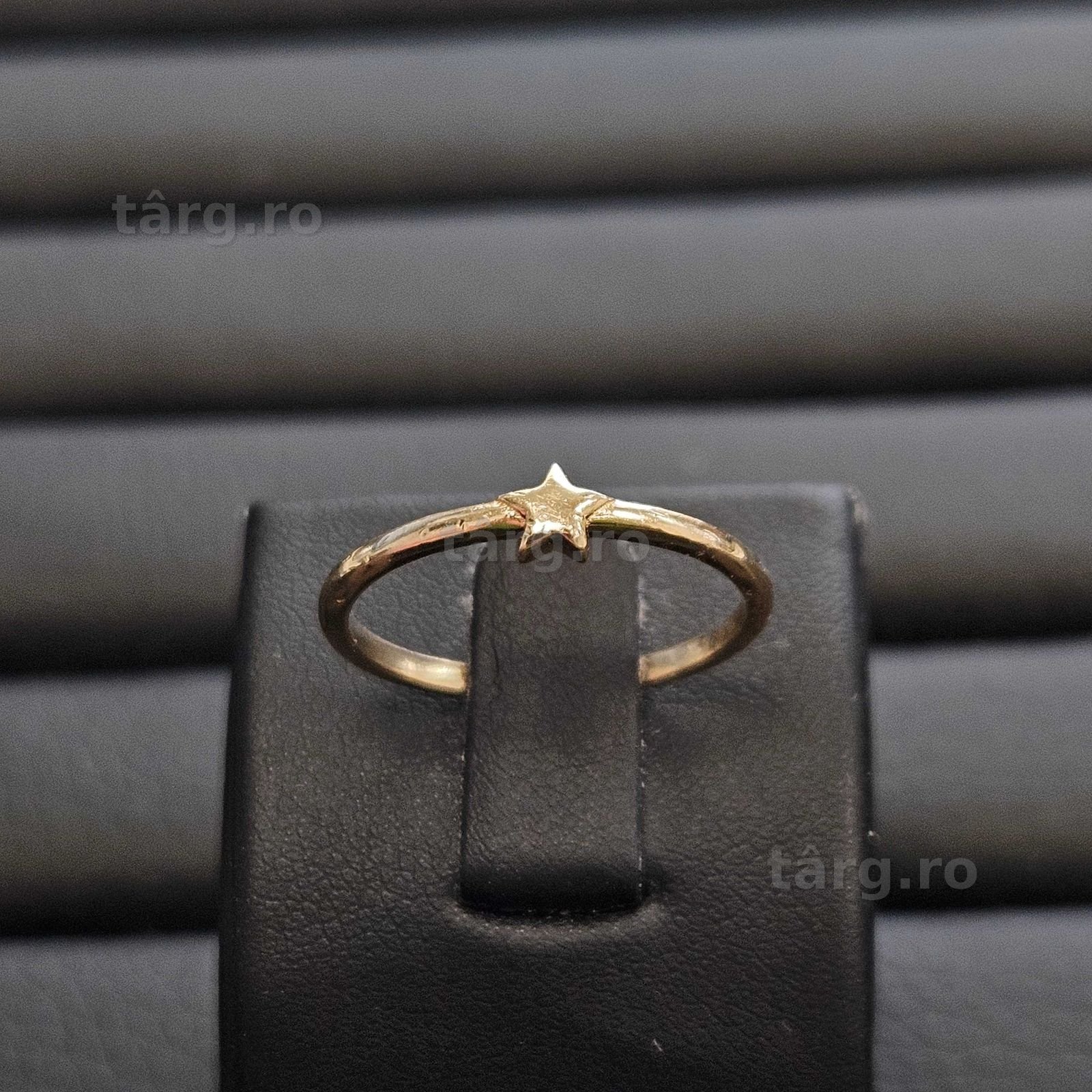 Inel Aur 14K - 1.42 grame / 710 lei ( B34225.1 / Ag28 Doi Baieti )