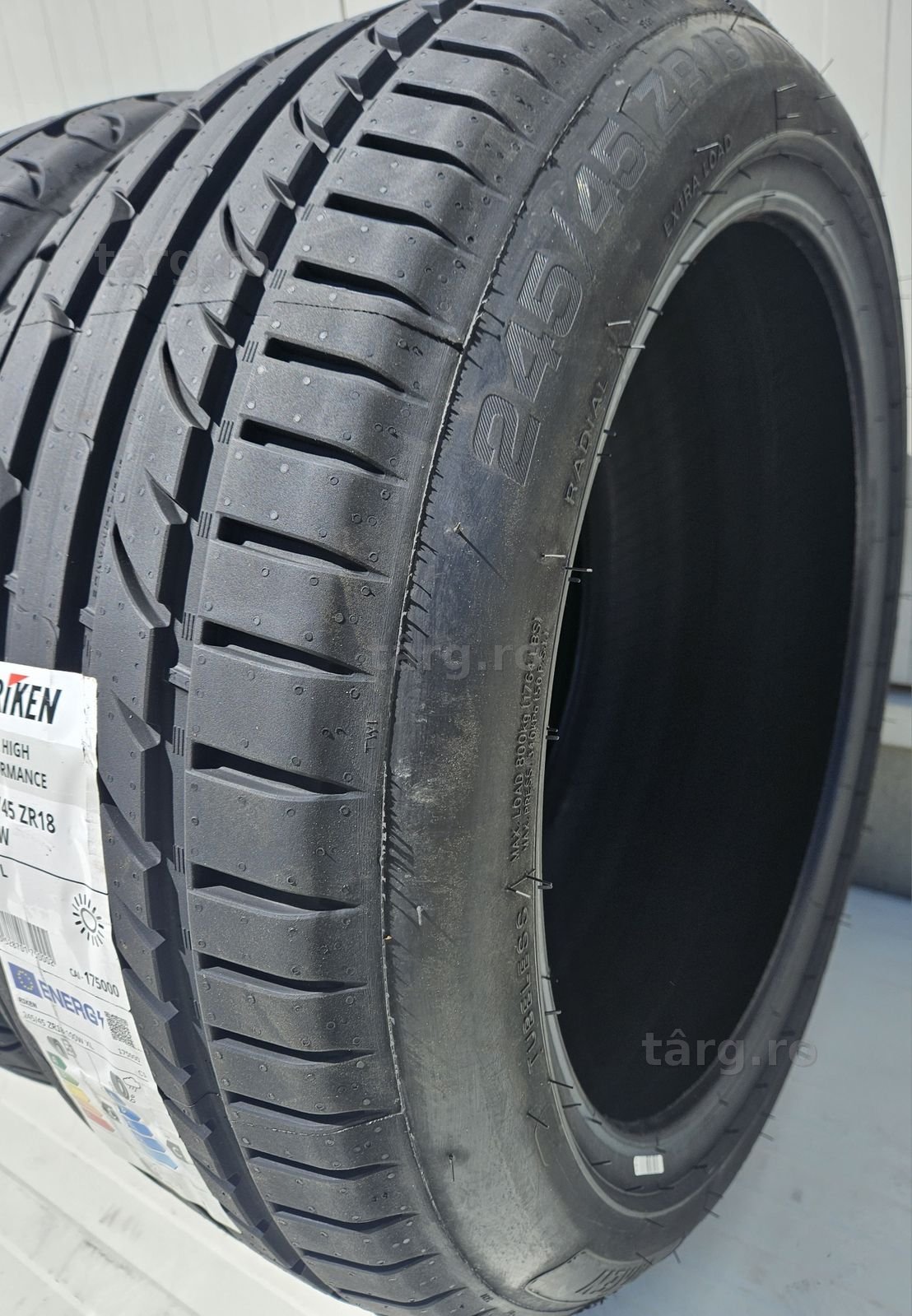 245/45 R18, 100W, RIKEN (by Michelin), Anvelope de vara 4