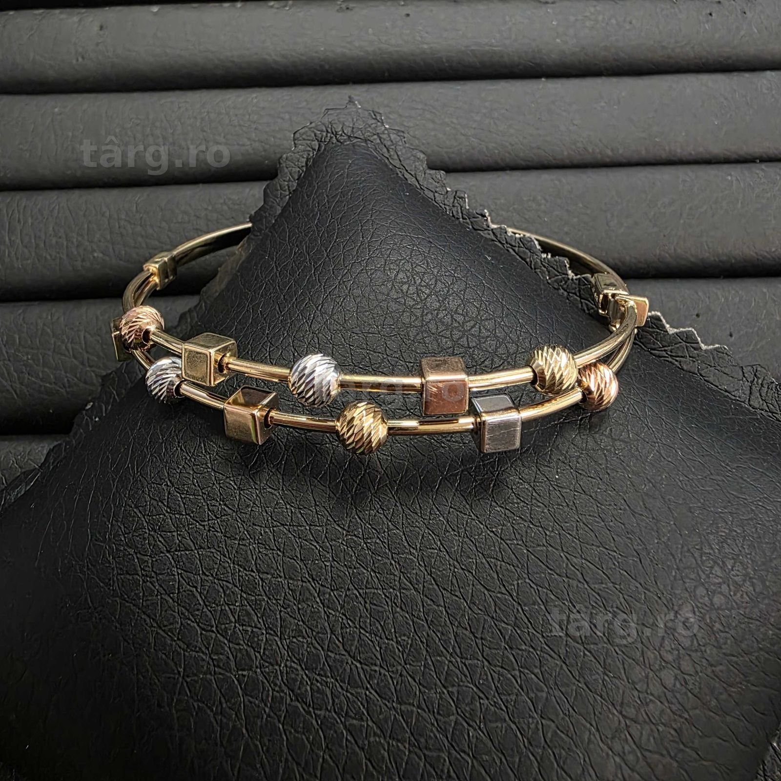 Bratara Aur 14K - 6.81 grame / 3305 lei ( B33616.1 / Ag28 Doi Baieti ) 4