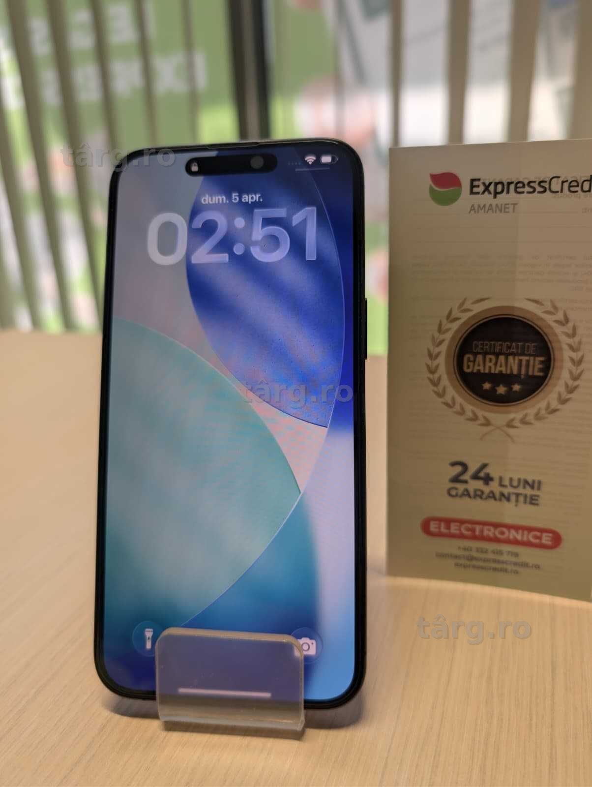 Iphone 15 Pro Max 512GB [Ag49 Esplanada B.7961] Garantie 2 ani