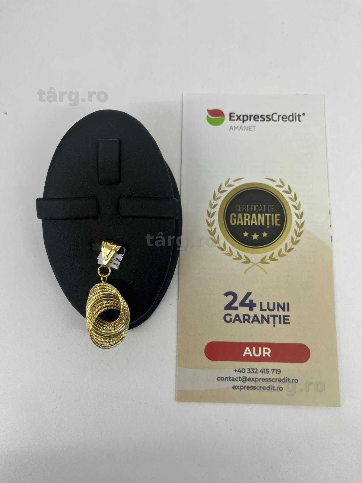 Medalion aur 18K 1.96g ( Galata B8303.2 ) - Garantie 2 ani! 2