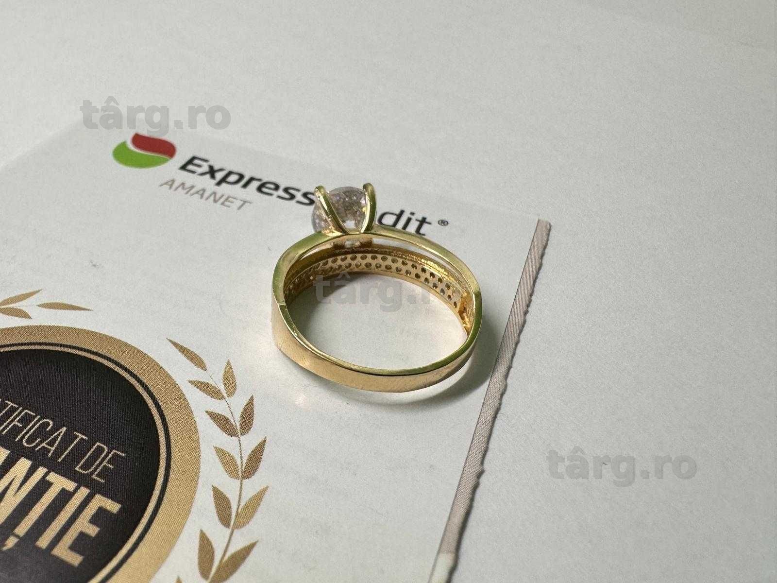 Inel aur 14K 3.36g (B.61720 Tatarasi) Garantie 2 ani 2