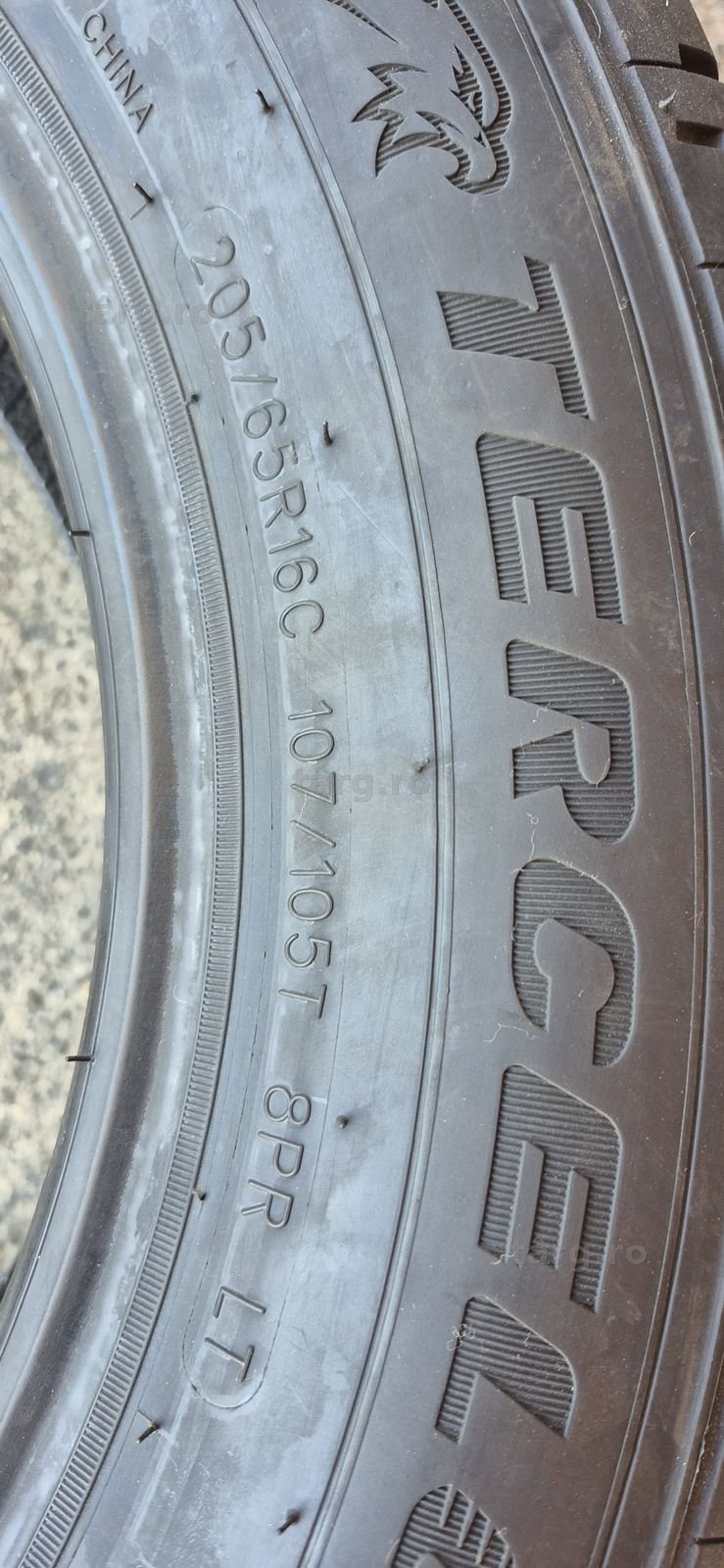 4 anvelope vara noi Tercelo 205/65/16C,dot 2025.Pretul este pe bucata. 7