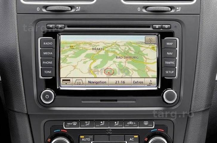 CD Soft Hărți Navigație RNS 510 Soft Limba Română Volkswagen Passat B7 Golf 6 Tiguan Touran