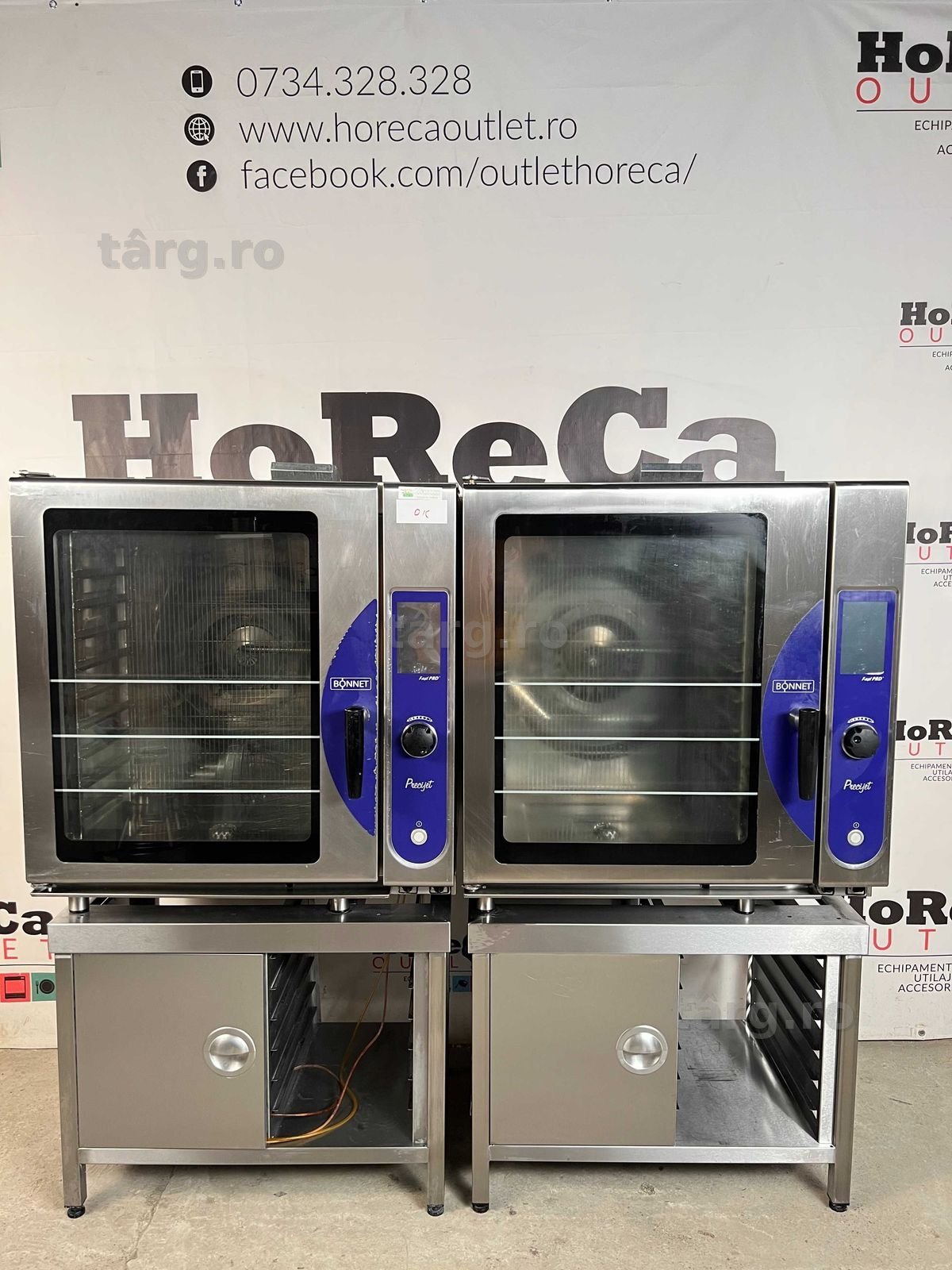 HOBART - Cuptor convectie/gastronomic, Convectomat 10 tavi -380 V