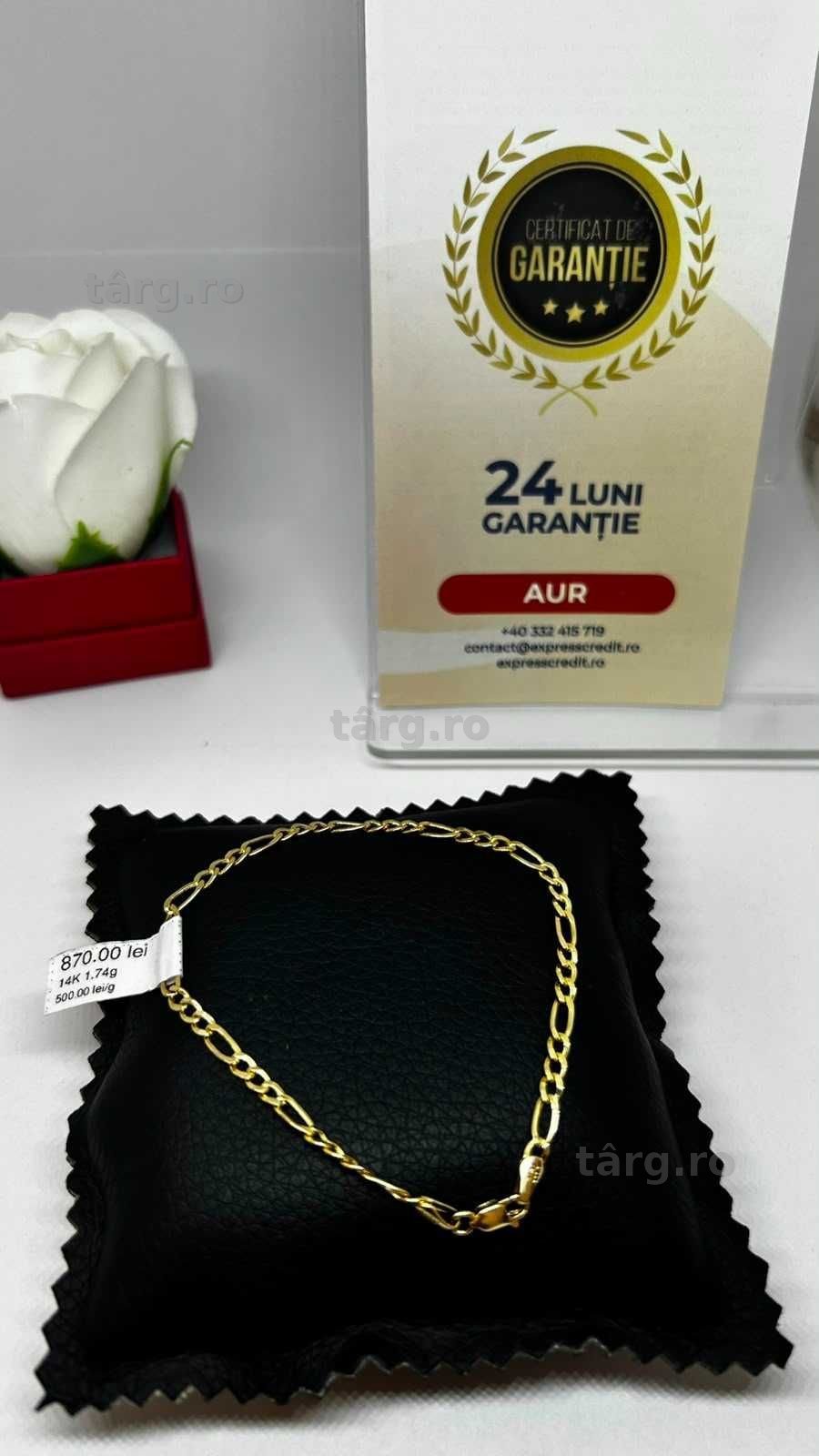 Bratara Aur 14K 1.84g (AG1 Alexandru B54325) - Garantie 2 ani! 2
